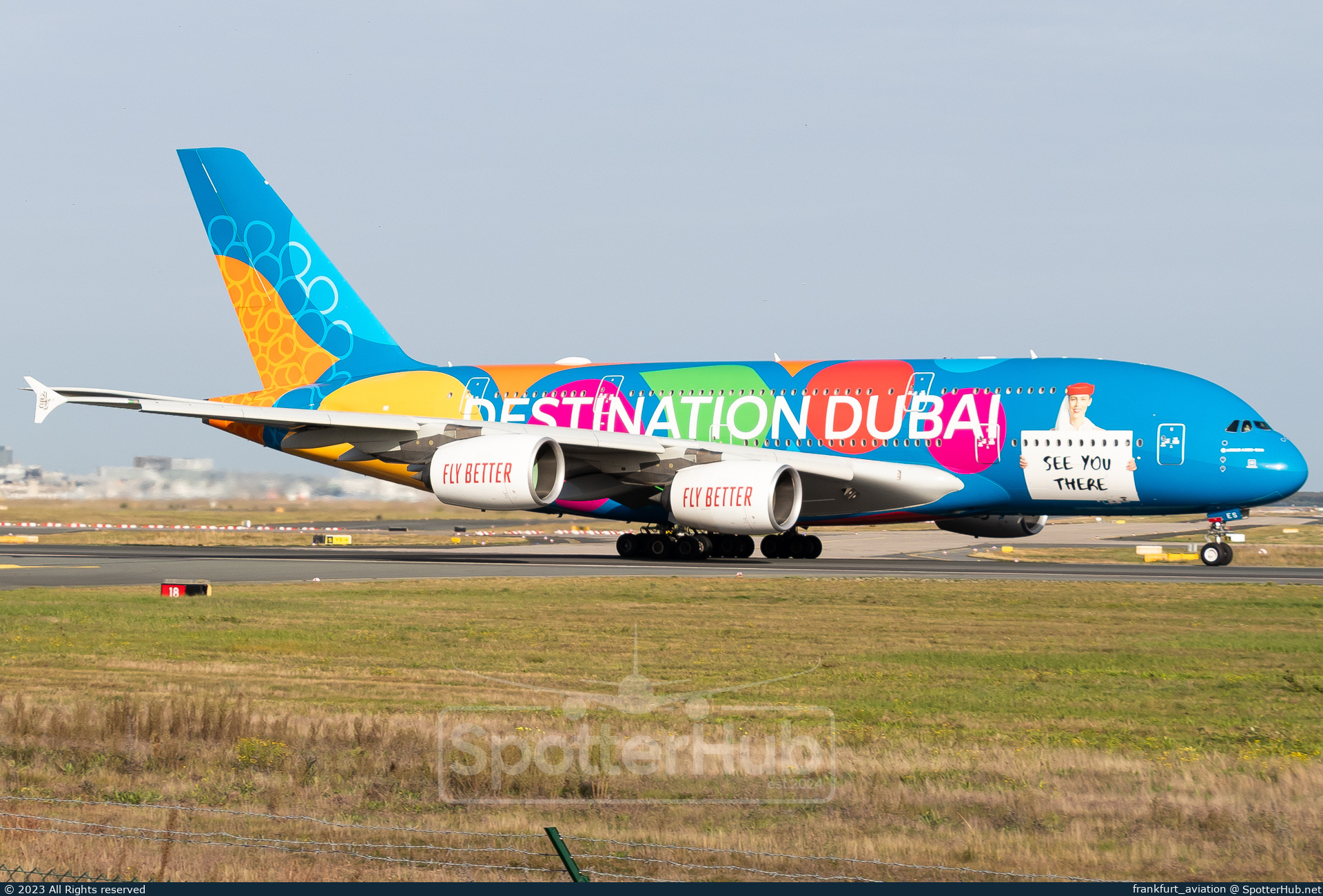 Photo of A6-EES - Airbus A380-861 operated by Emirates