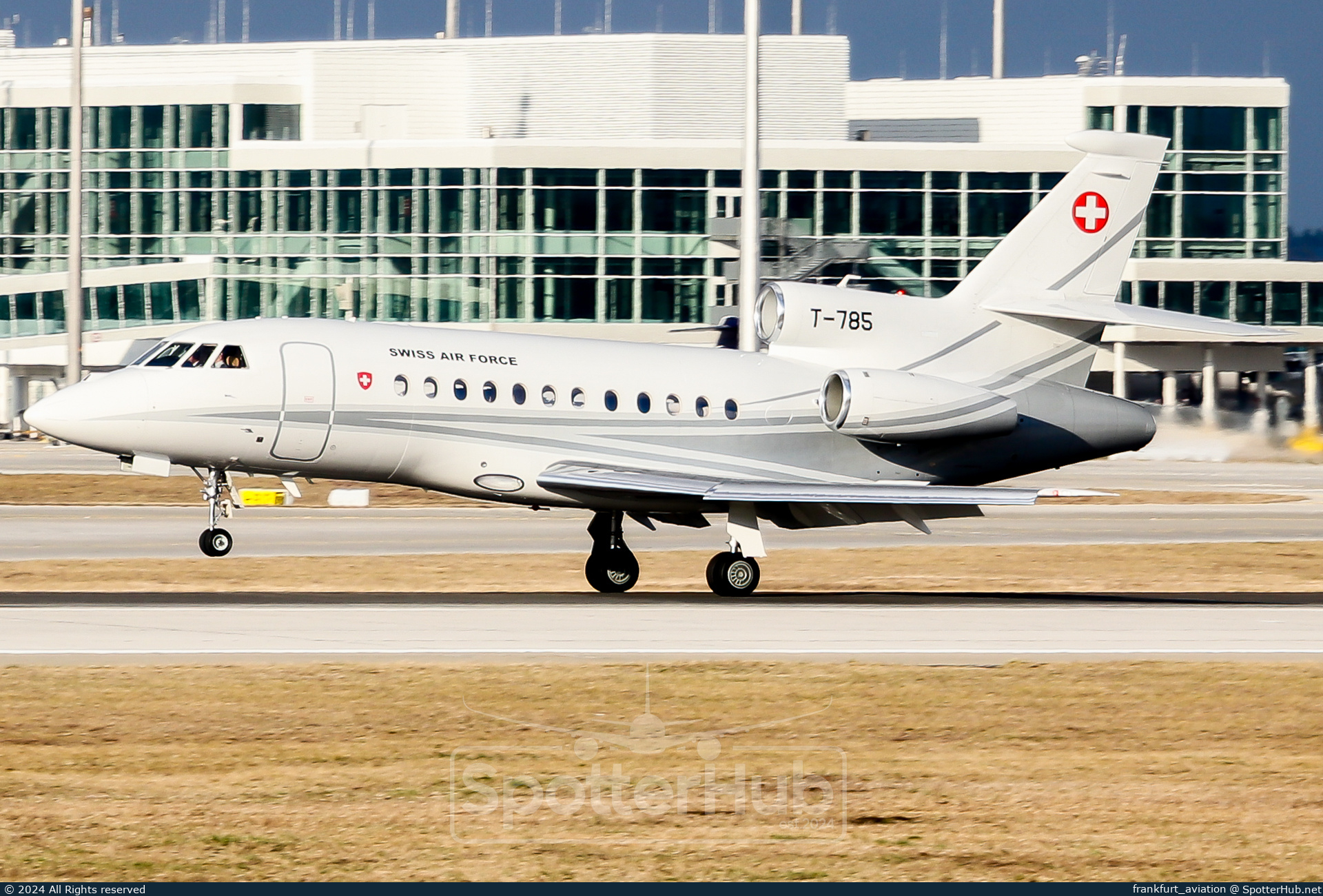 Photo of T-785 - Dassault Falcon 900EX operated by Swiss Air Force