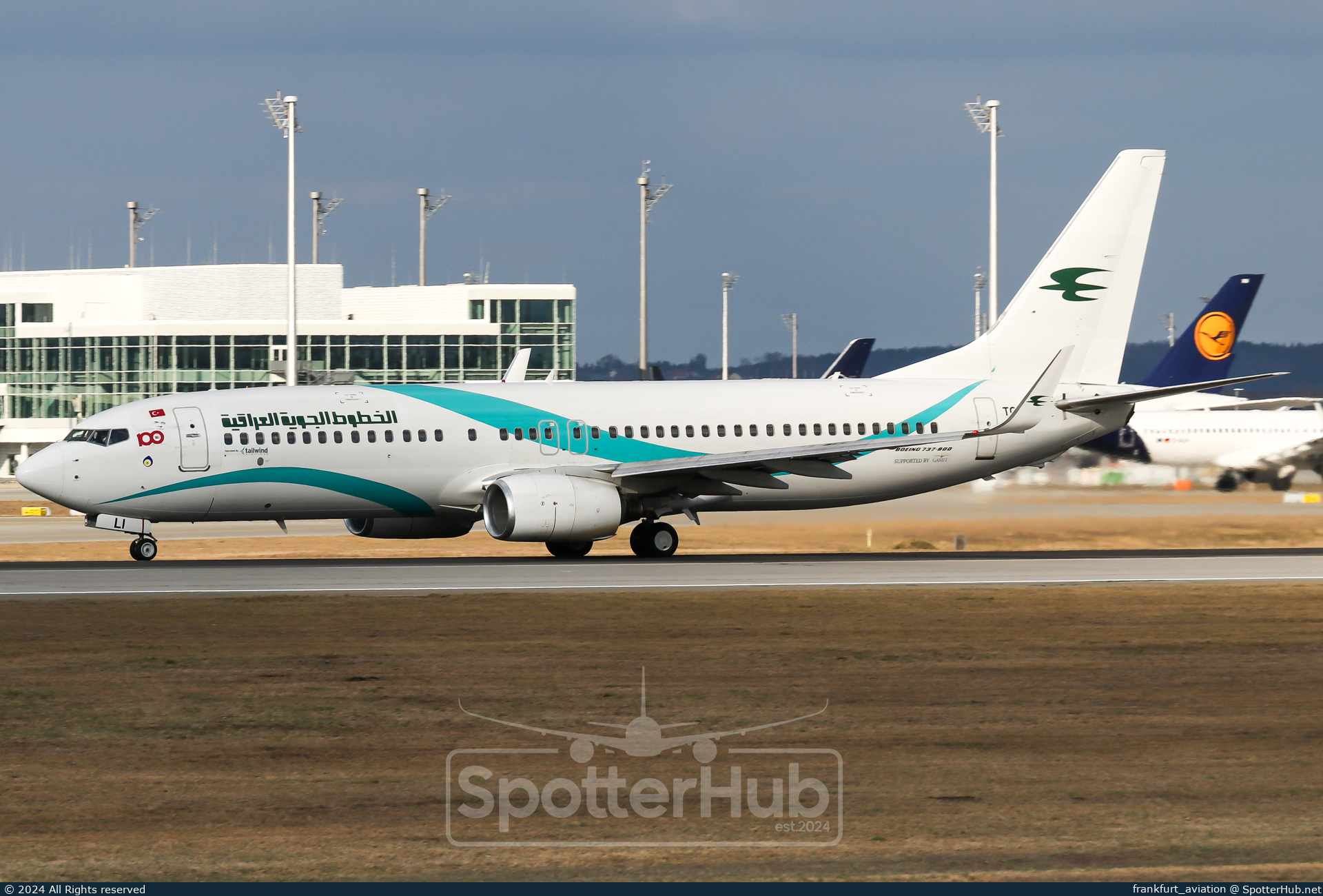 Photo of TC-TLI - Boeing 737-8FZ operated by Iraqi Airways (opb Tailwind Airlines)