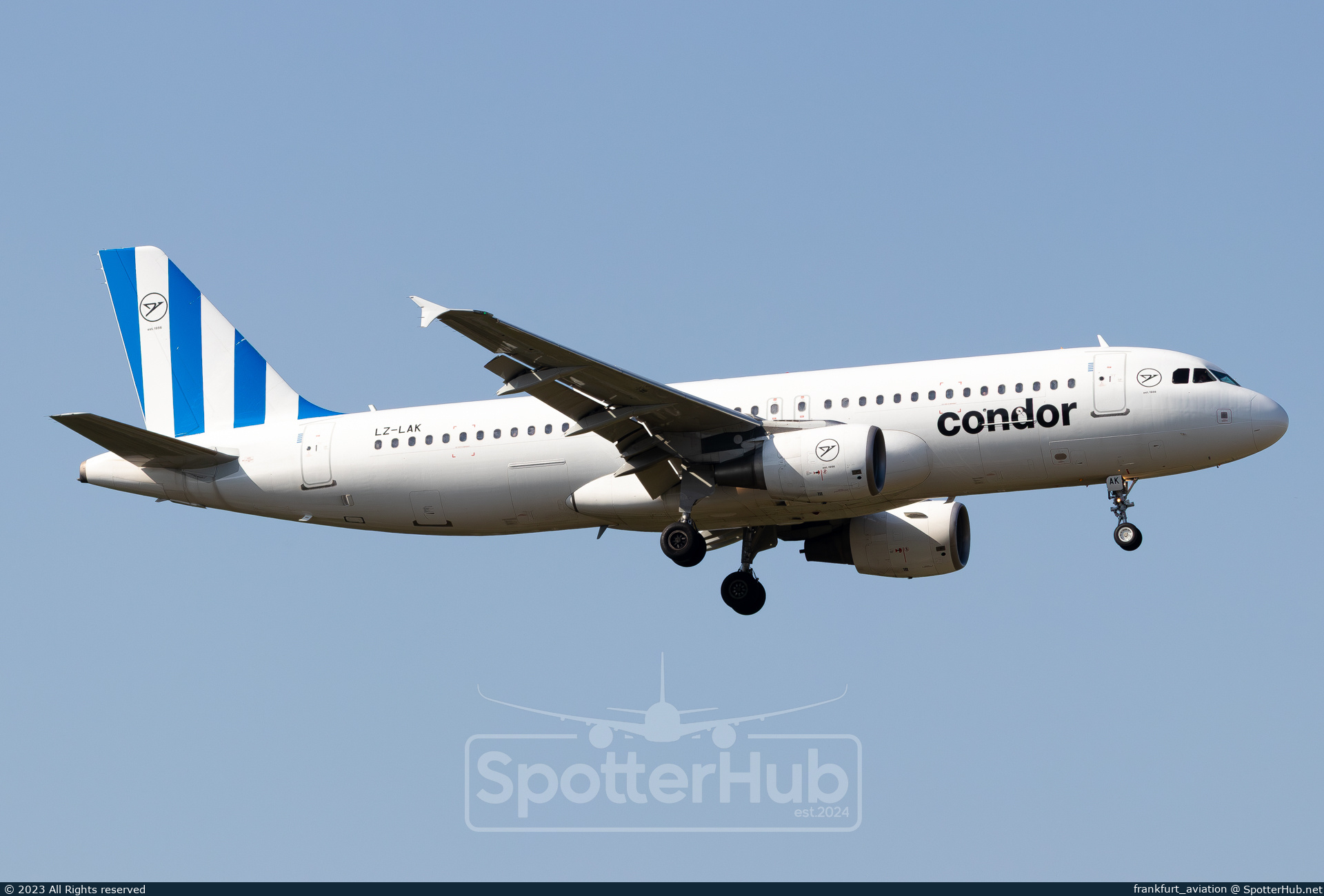 Photo of LZ-LAK - Airbus A320-214 operated by Condor (opb European Air Charter)