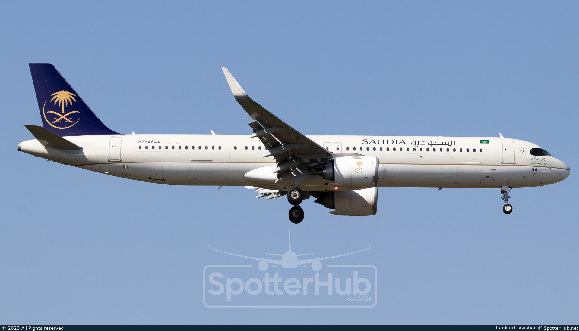 Photo of HZ-ASAA - Airbus A321-251NX operated by Saudia
