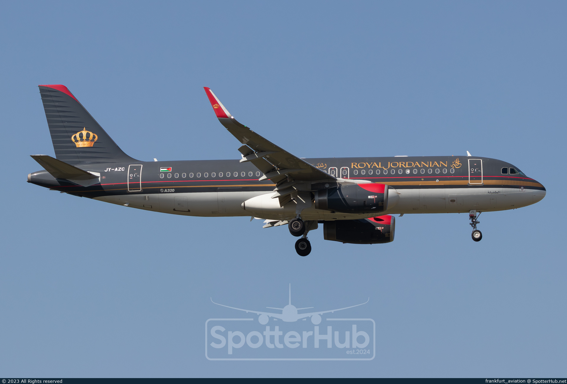 Photo of JY-AZC - Airbus A320-232 operated by Royal Jordanian Airlines