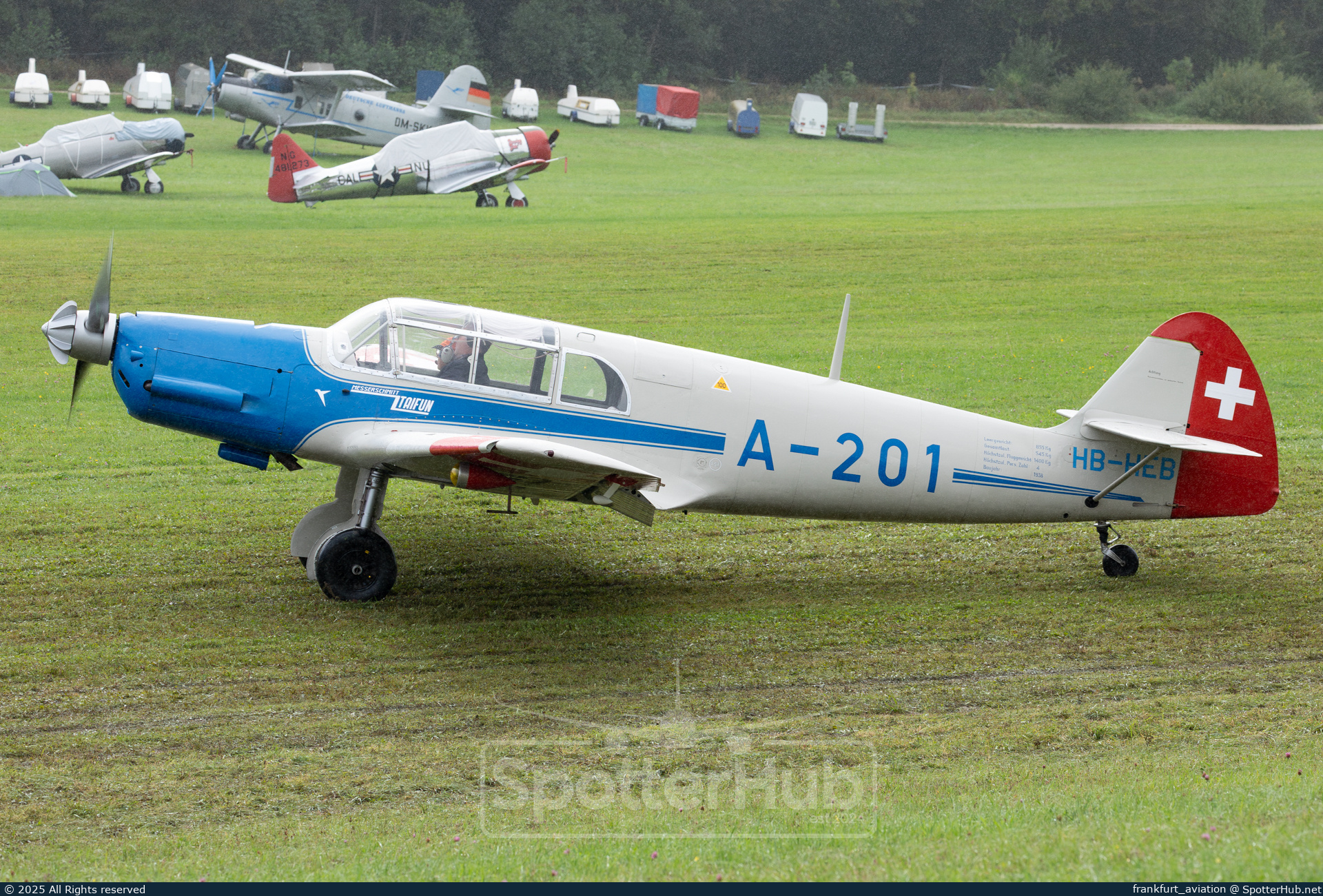 Photo of HB-HEB - Messerschmitt Bf 108B-1 Taifun operated by Private