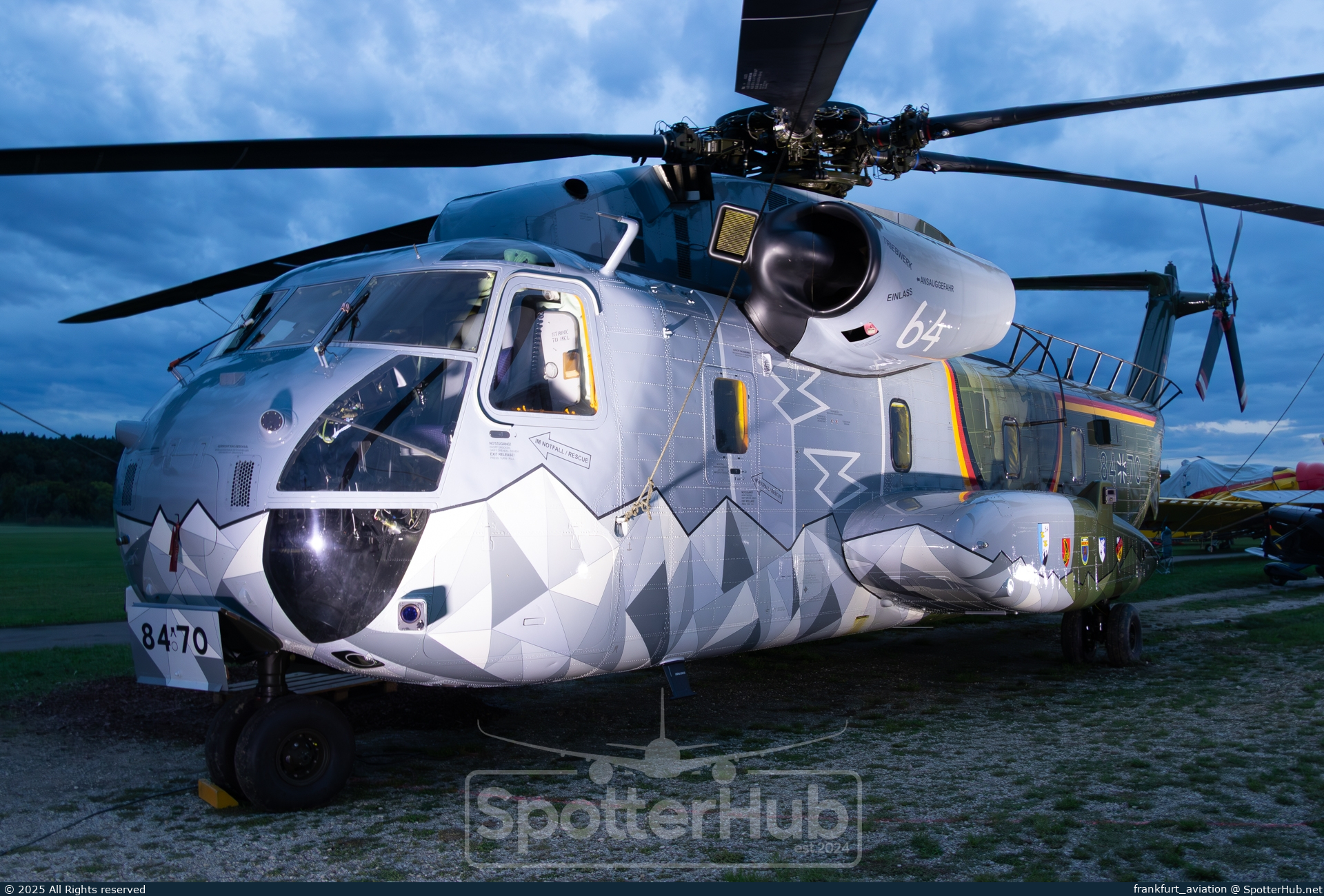 Photo of 84+70 - Sikorsky CH-53GA operated by German Air Force