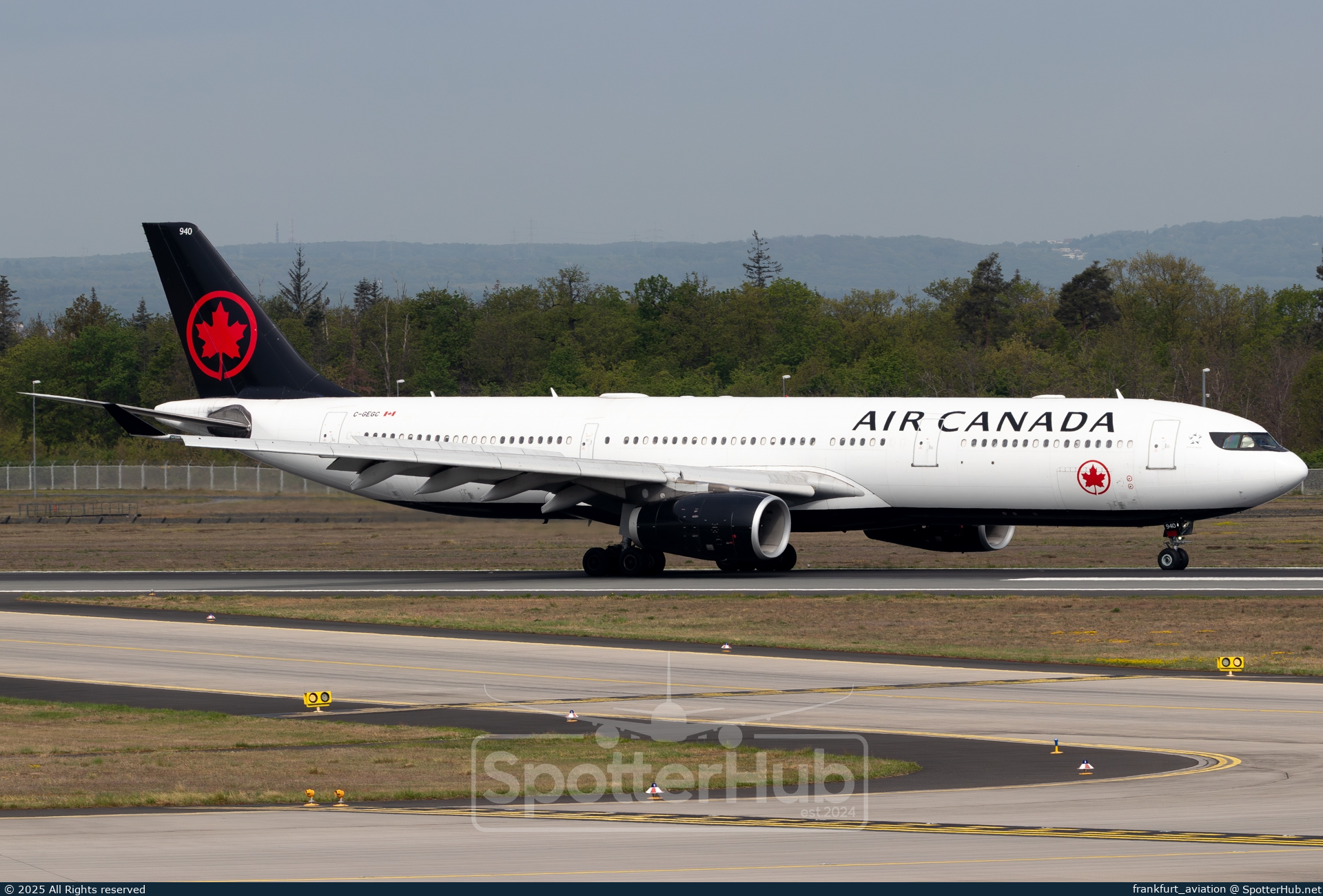 Photo of C-GEGC - Airbus A330-343 operated by Air Canada
