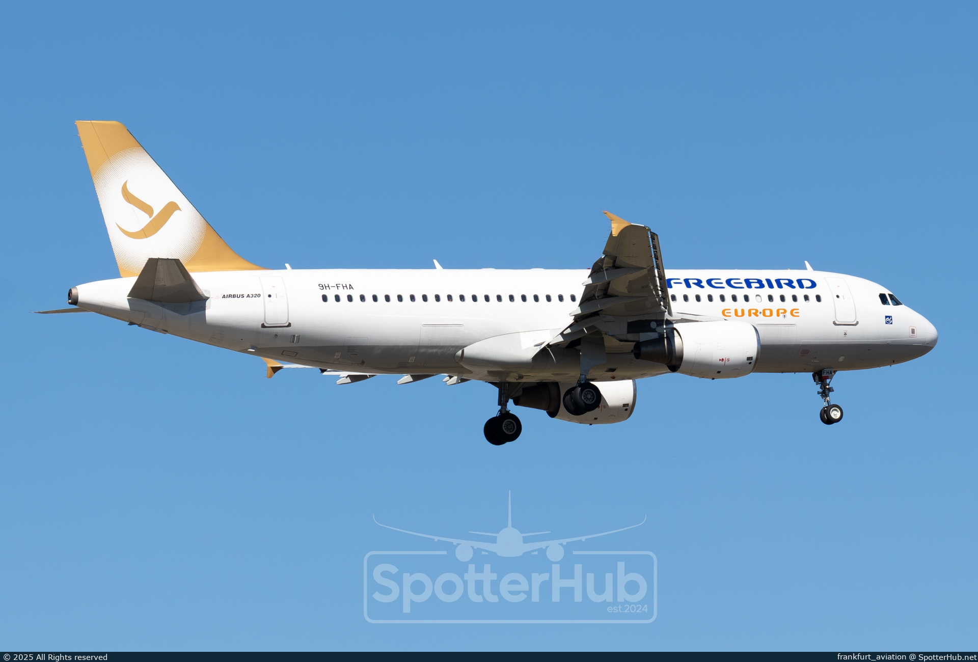 Photo of 9H-FHA - Airbus A320-214 operated by Freebird Airlines Europe