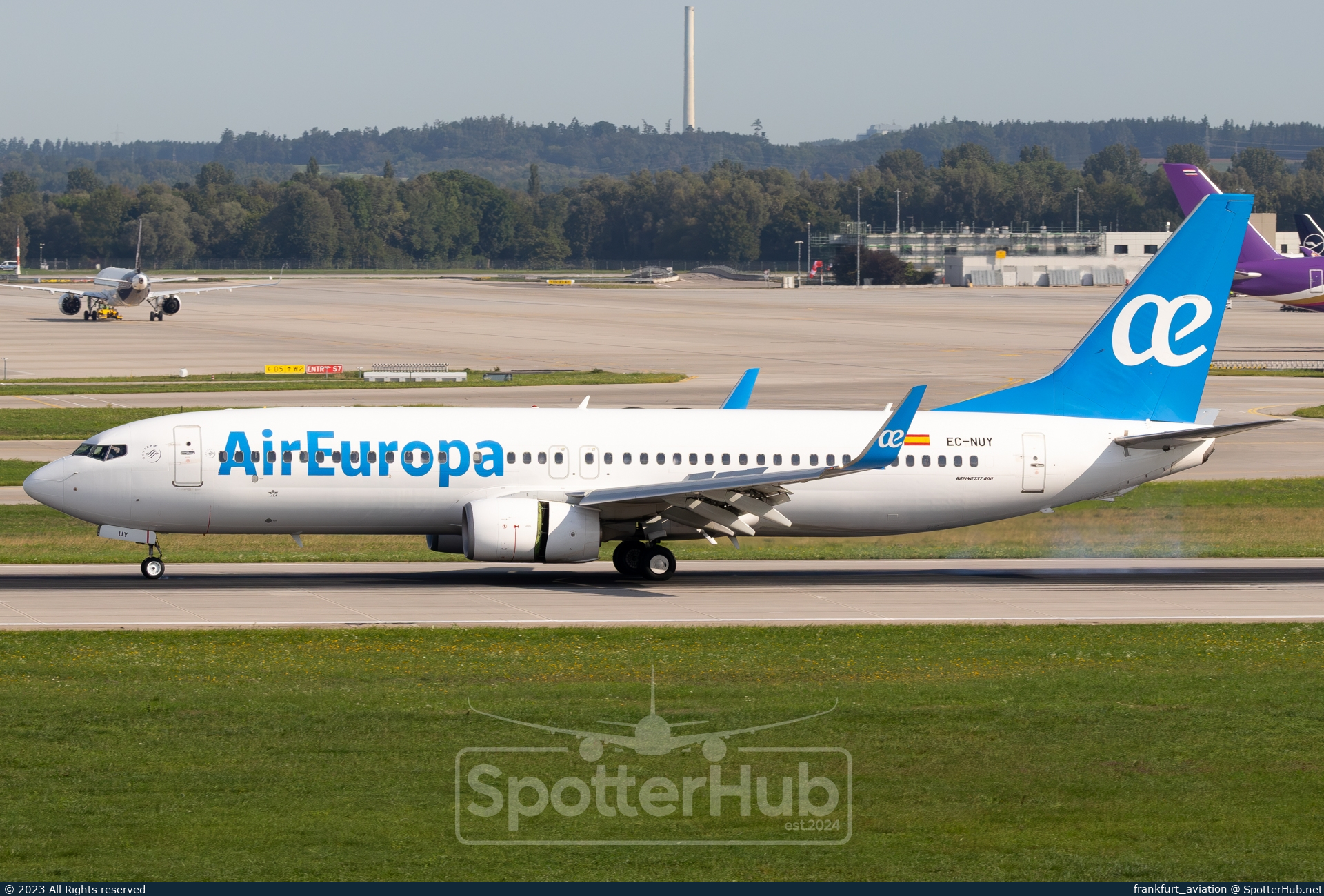 Photo of EC-NUY - Boeing 737-8GP operated by Air Europa