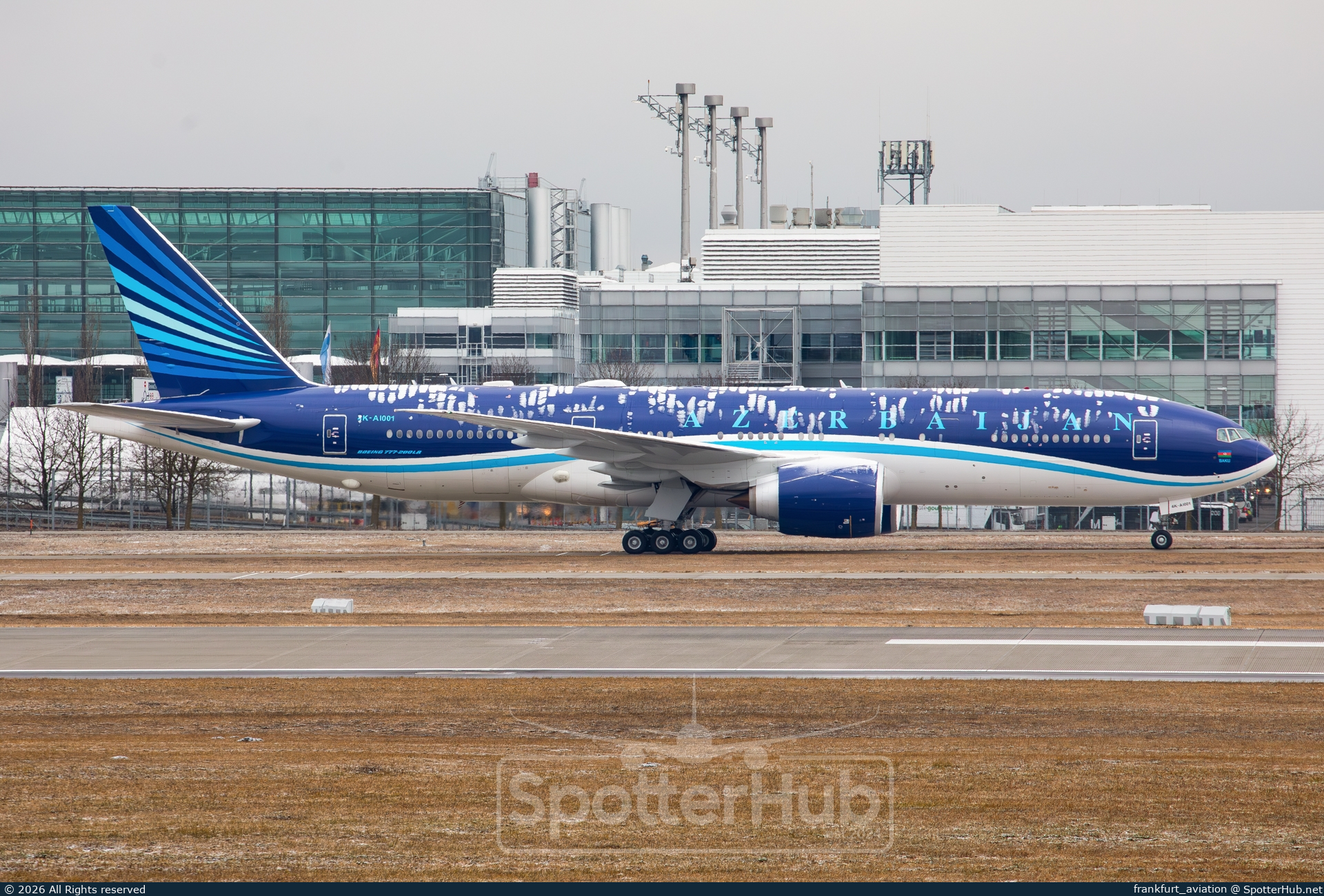 Photo of 4K-AI001 - Boeing 777-200LR operated by Government of Azerbaijan