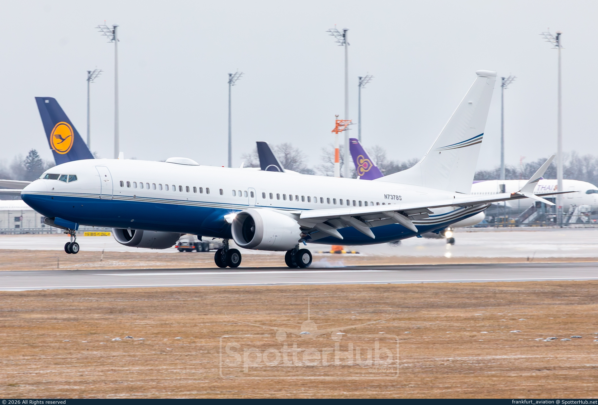 Photo of N7378S - Boeing 737 MAX 8(BBJ) operated by Private
