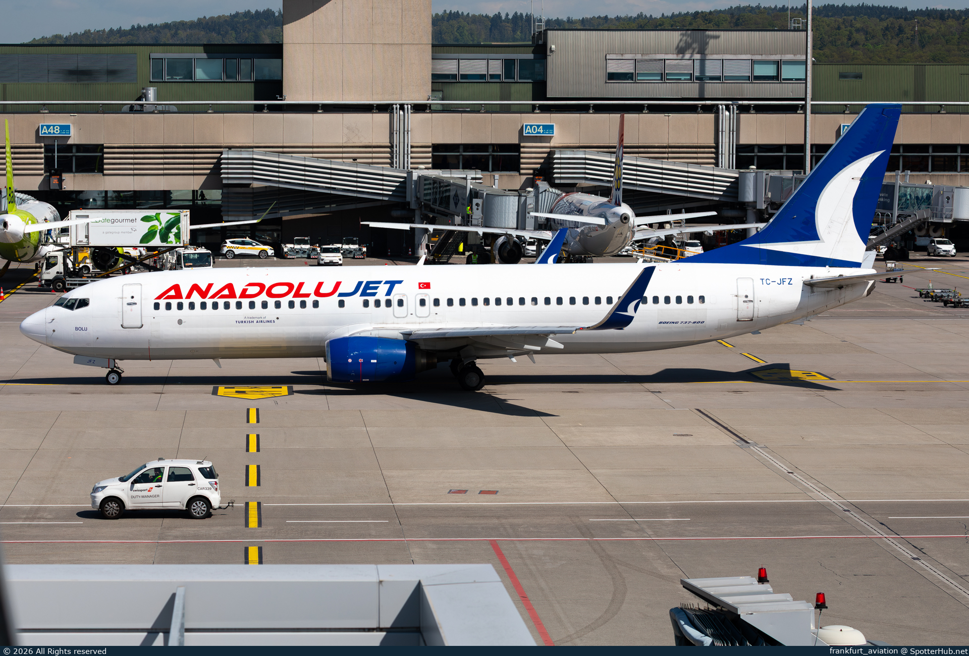 Photo of TC-JFZ - Boeing 737-8F2 operated by AnadoluJet