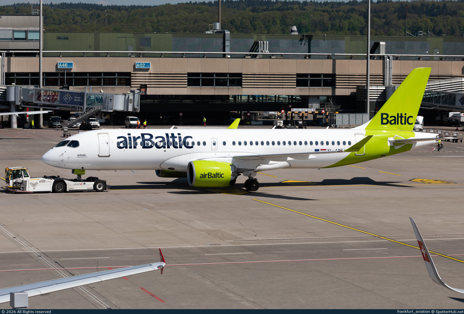 Photo of YL-ABE - Airbus A220-300 operated by airBaltic