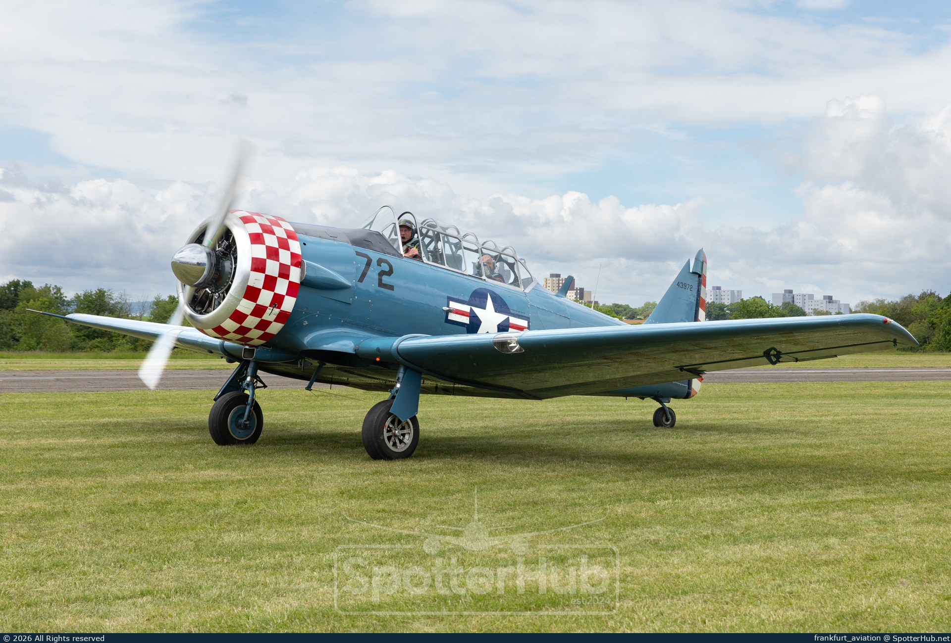 Photo of N3972E - North American SNJ-5 Texan operated by Flugwerk Mannheim