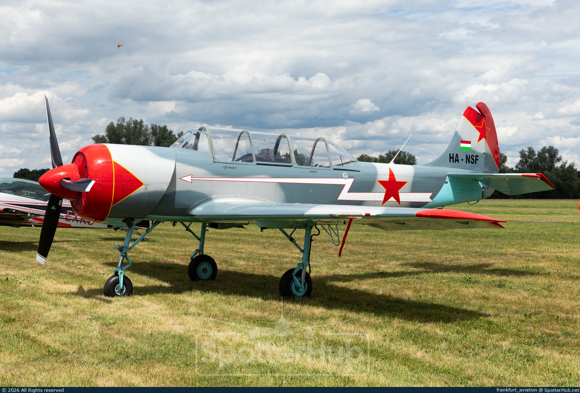 Photo of HA-NSF - Yakovlev Yak-52 operated by Private