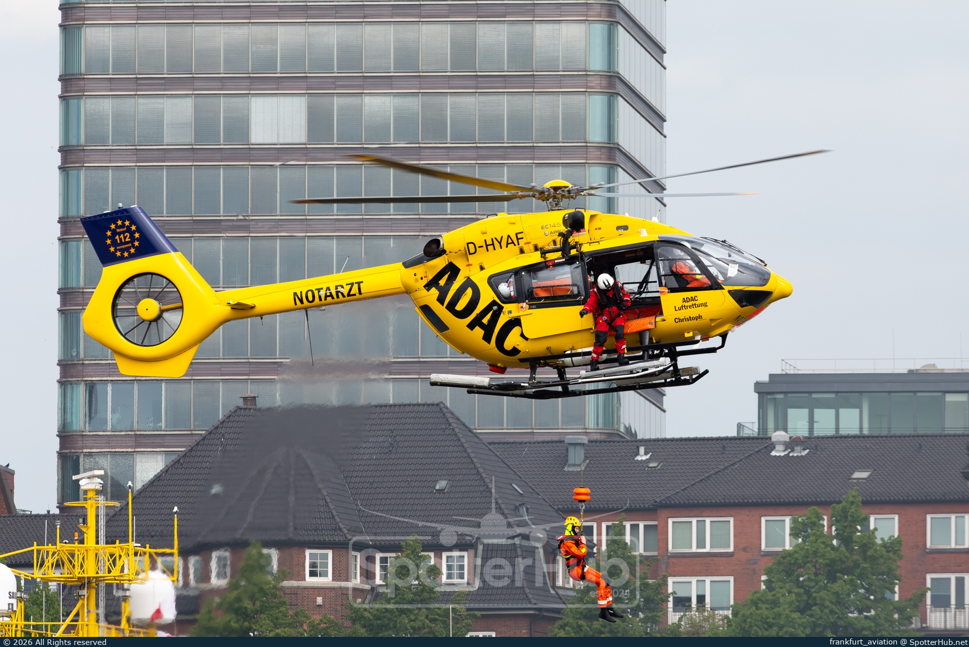 Photo of D-HYAF - Airbus Helicopters H145 operated by ADAC Luftrettung