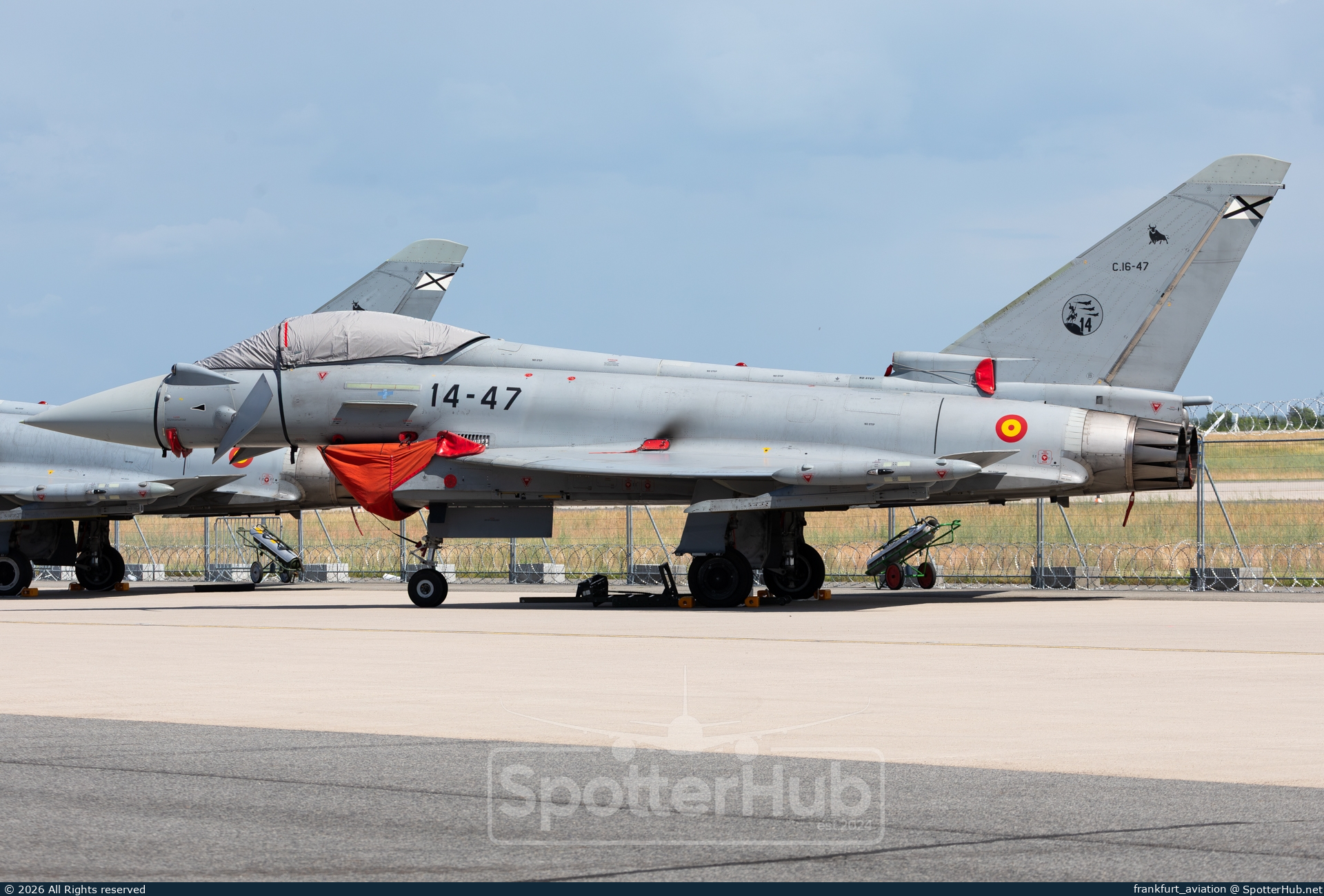 Photo of C.16-47 - Eurofighter Typhoon EF-2000 operated by Spanish Air Force