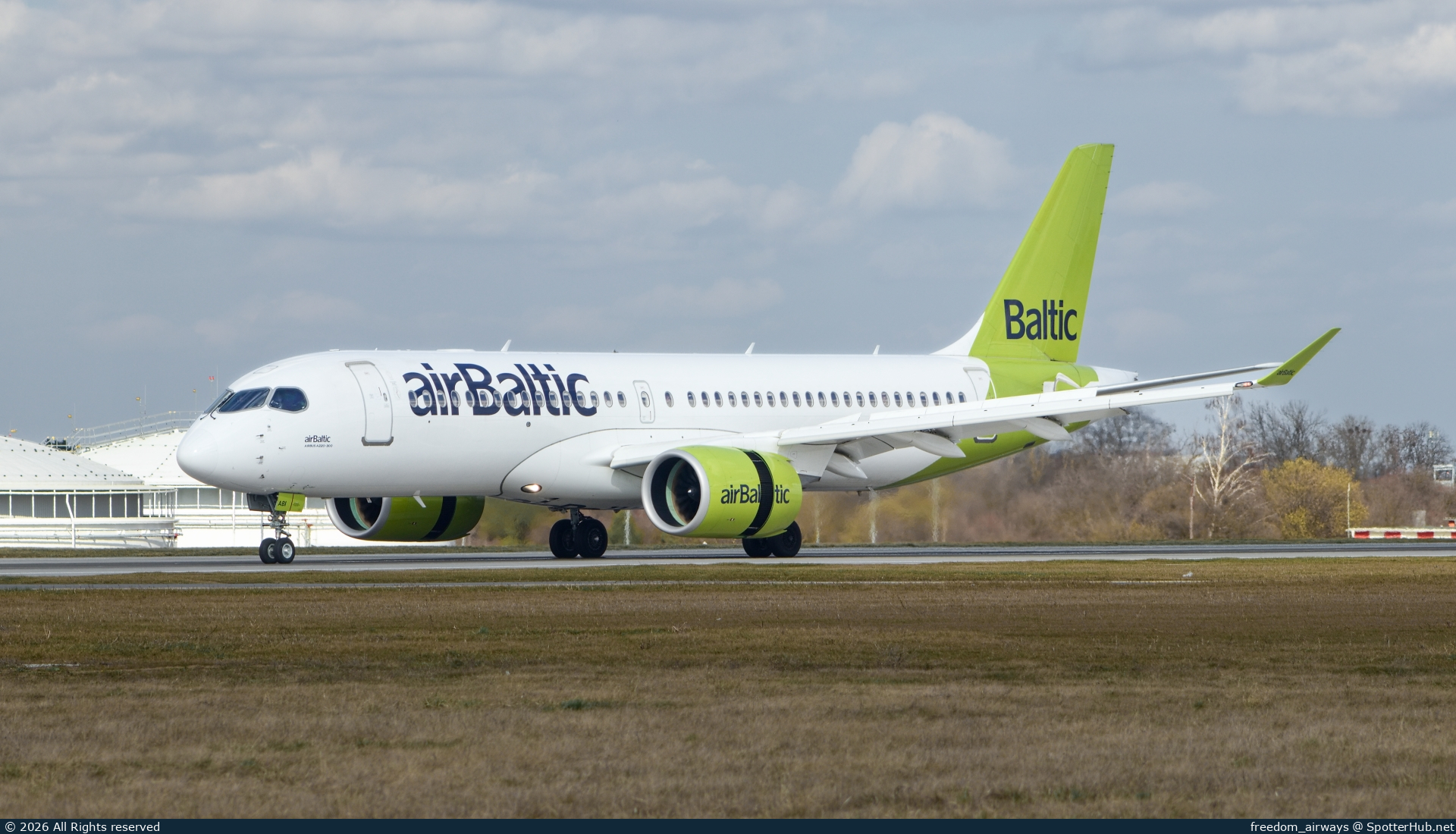 Photo of YL-ABI - Airbus A220-300 operated by airBaltic