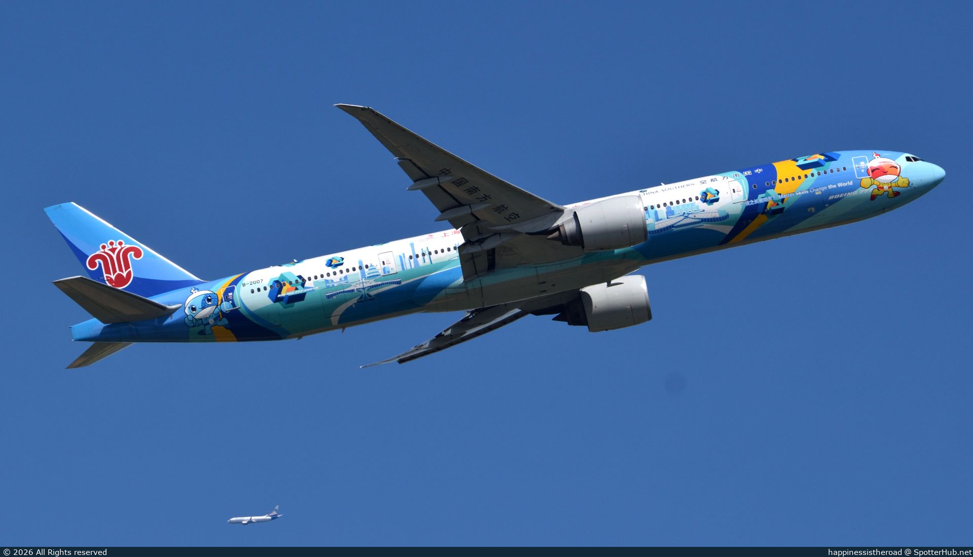 Photo of B-2007 - Boeing 777-31B(ER) operated by China Southern Airlines