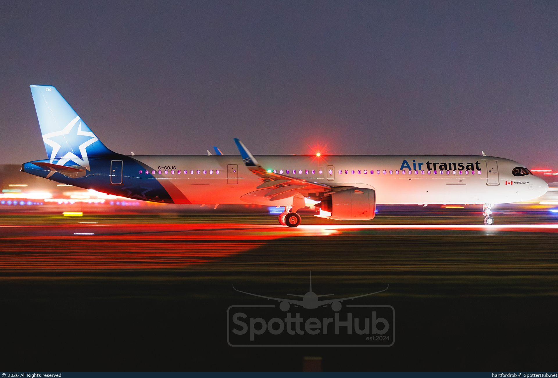 Photo of C-GOJC - Airbus A321-271NX operated by Air Transat