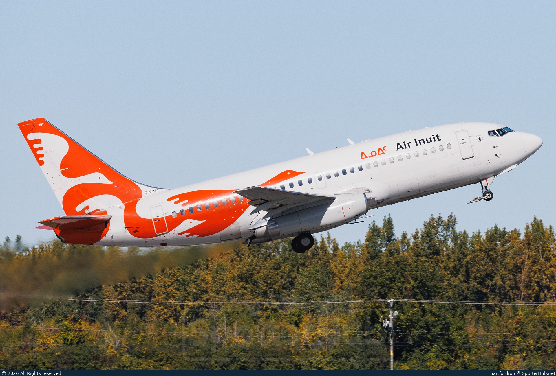 Photo of C-GMAI - Boeing 737-2Q2C(Adv) operated by Air Inuit