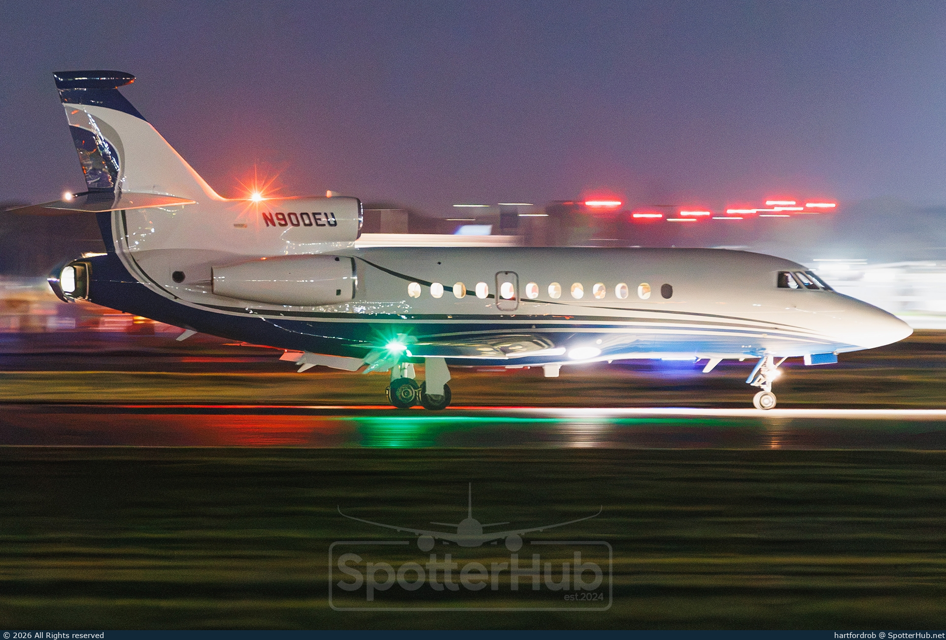 Photo of N900EU - Dassault Falcon 900EX operated by Precision Aircraft Management