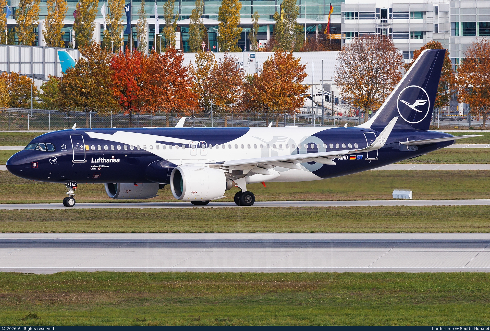 Photo of D-AIND - Airbus A320-271N operated by Lufthansa