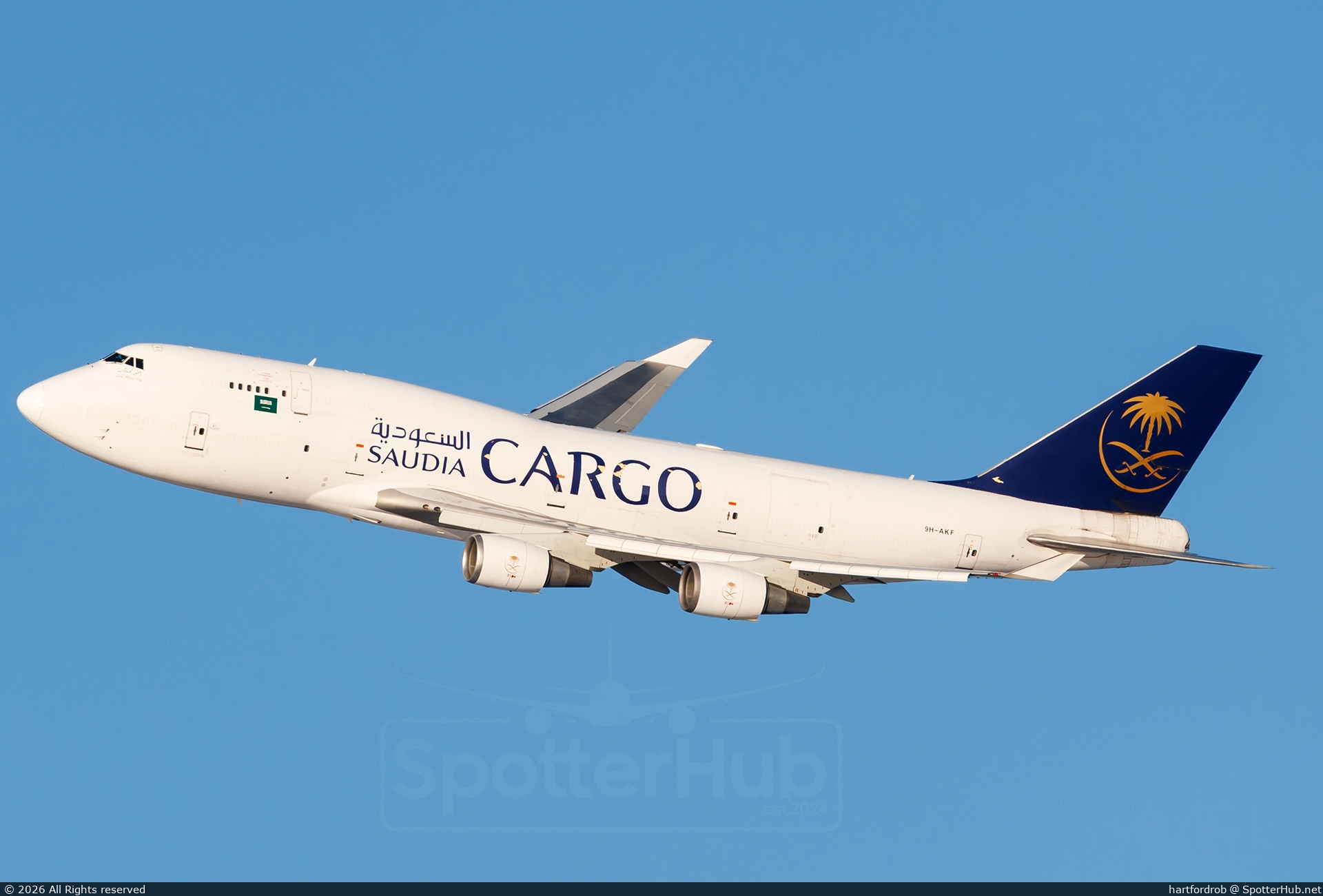 Photo of 9H-AKF - Boeing 747-45E(BDSF) operated by Saudia Cargo (opb Air Atlanta Europe)