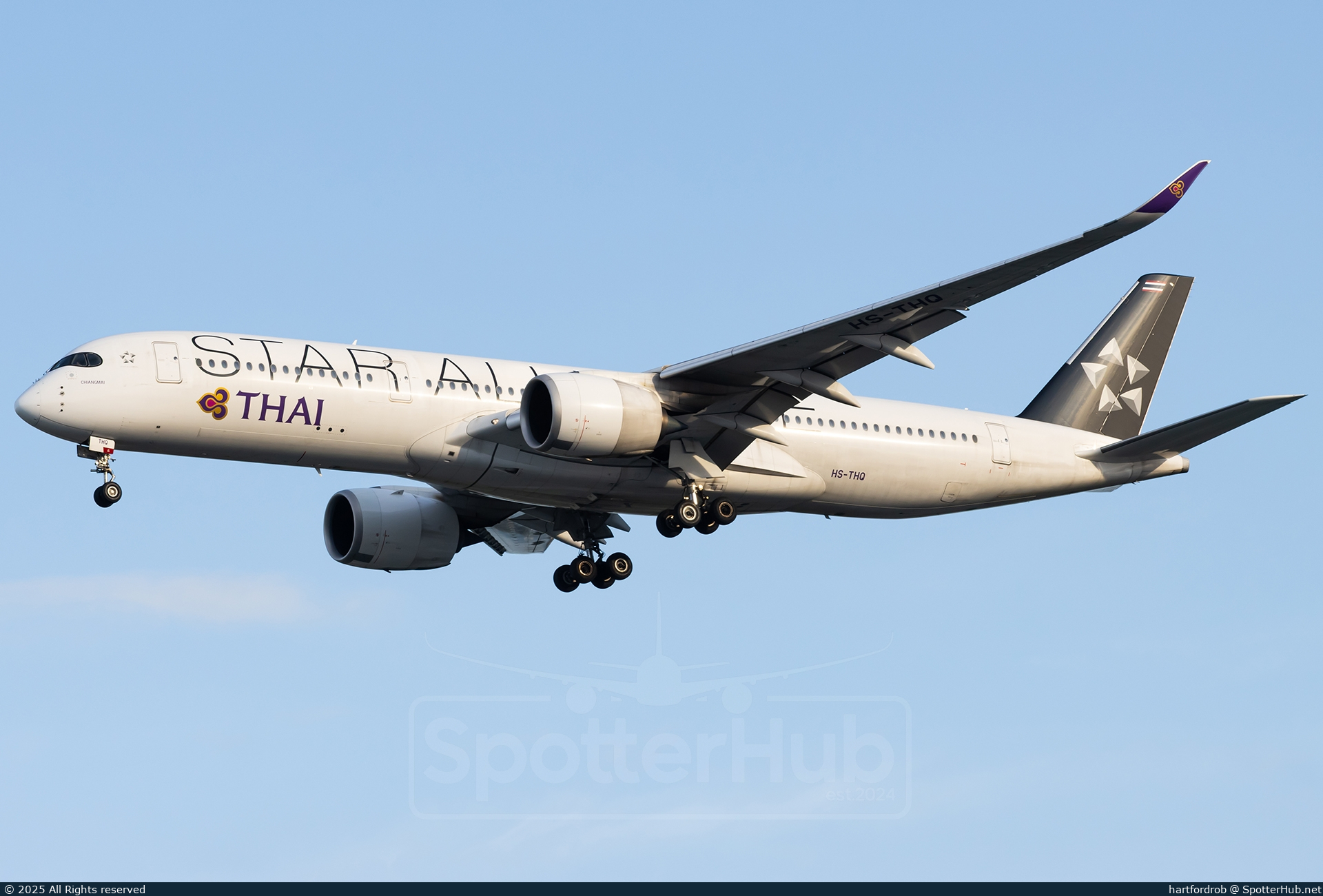 Photo of HS-THQ - Airbus A350-941 operated by Thai Airways International