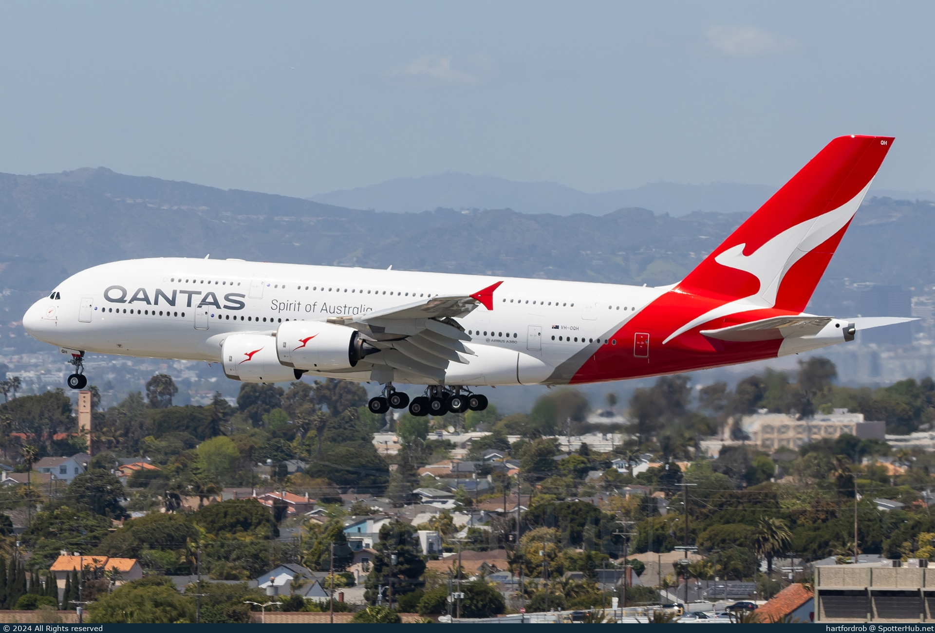Photo of VH-OQH - Airbus A380-842 operated by Qantas