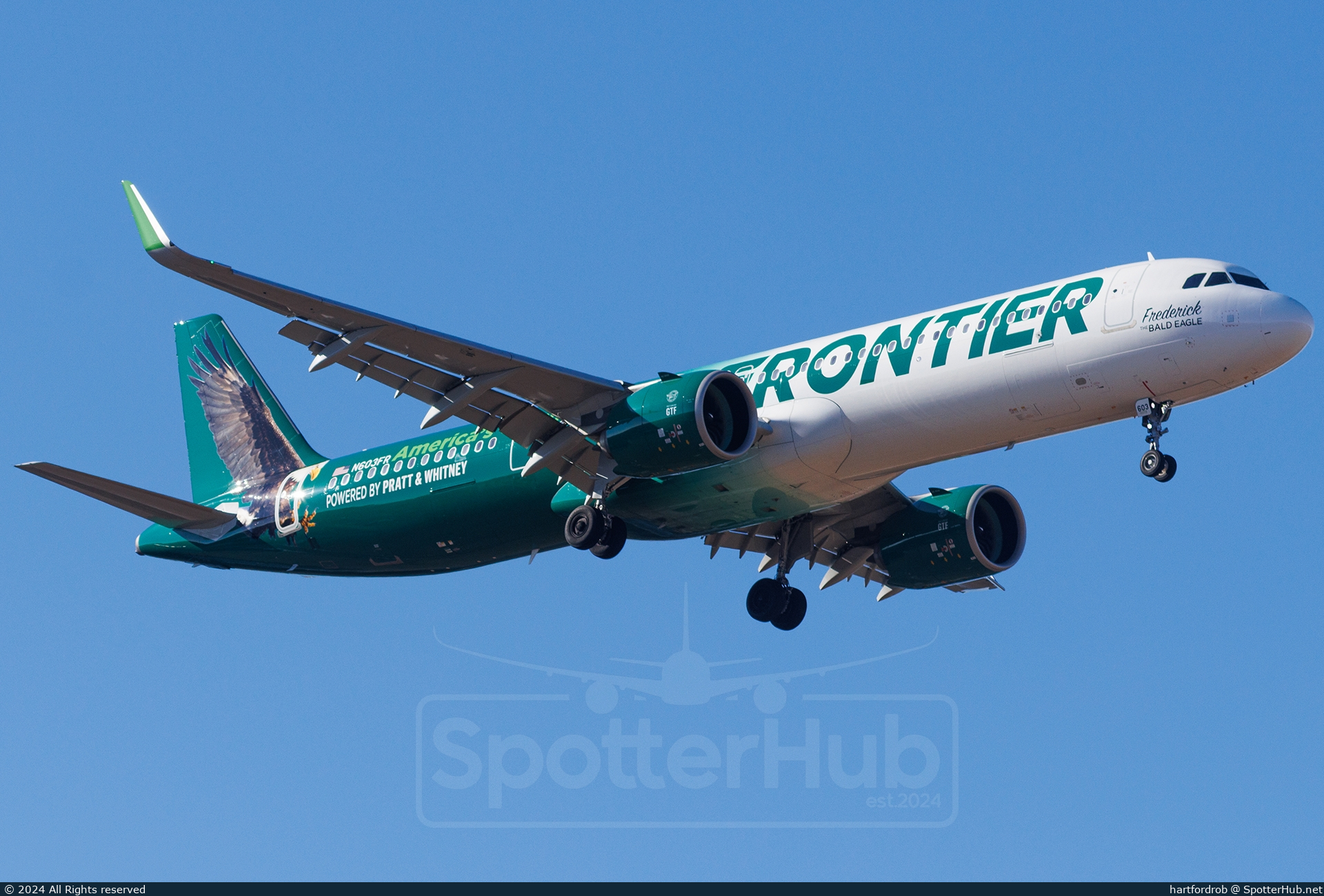Photo of N603FR - Airbus A321-271NX operated by Frontier Airlines