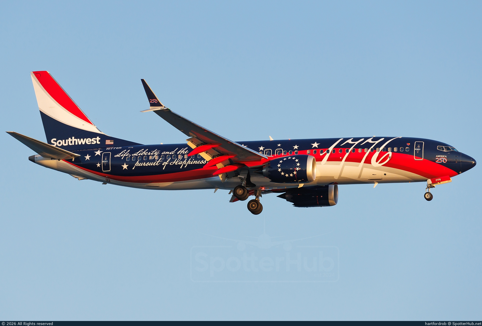 Photo of N1776R - Boeing 737 MAX 8 operated by Southwest Airlines