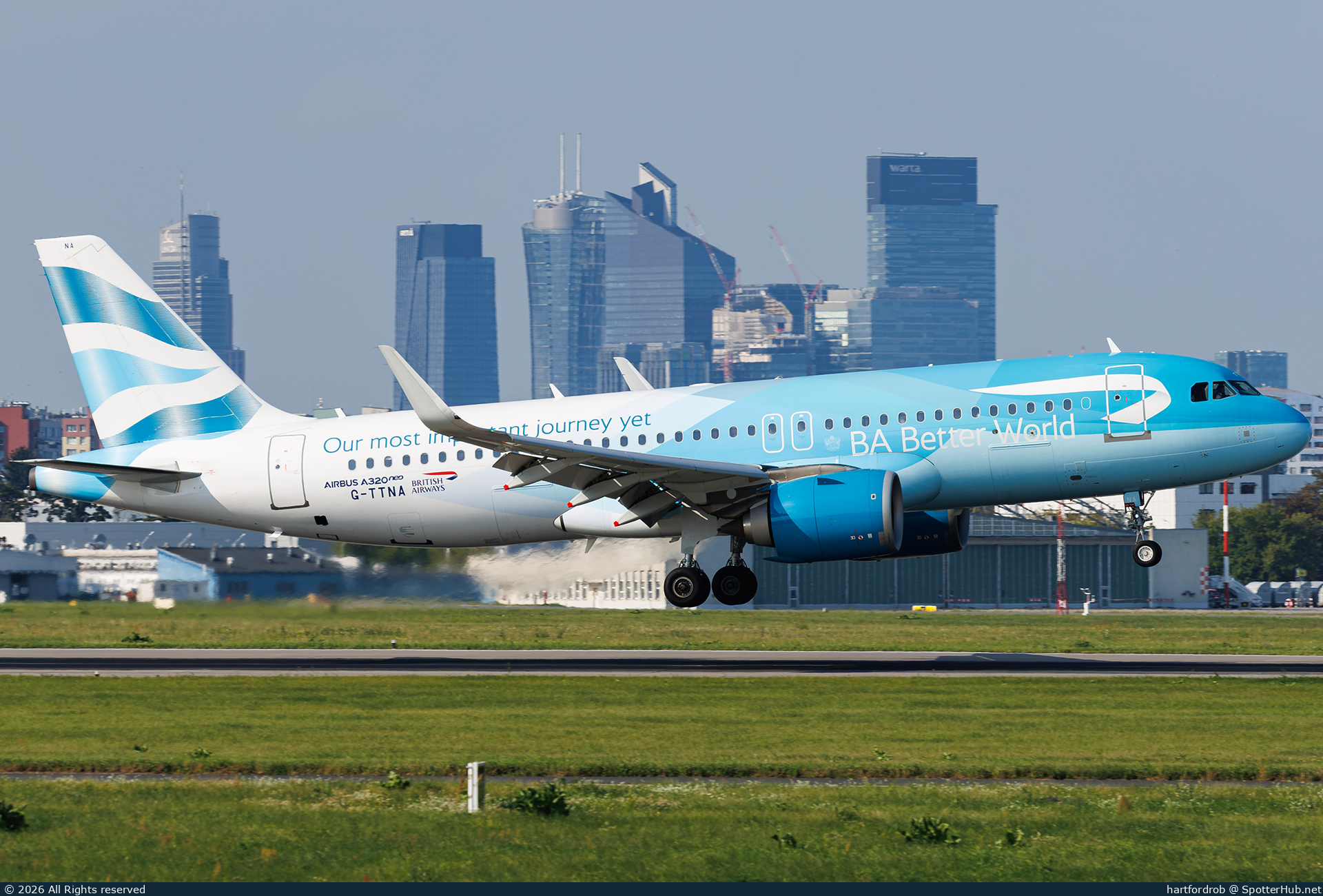 Photo of G-TTNA - Airbus A320-251N operated by British Airways