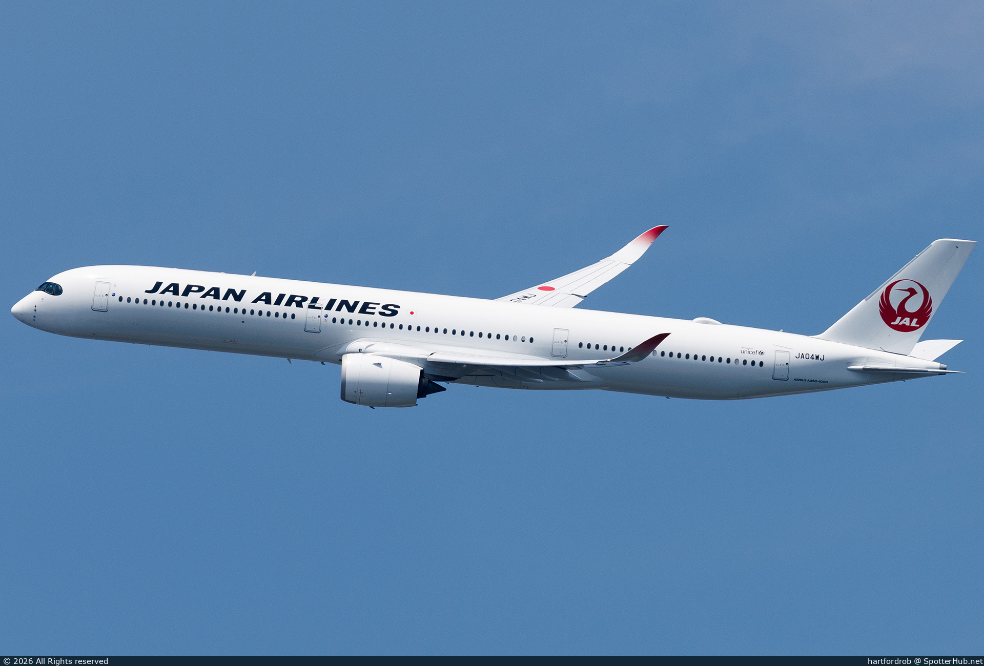 Photo of JA04WJ - Airbus A350-1041 operated by Japan Airlines