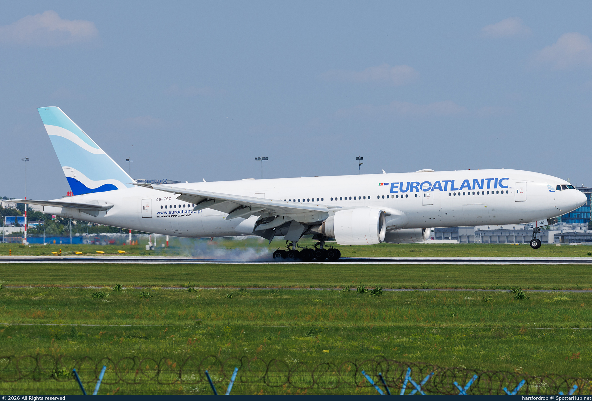 Photo of CS-TSX - Boeing 777-243(ER) operated by EuroAtlantic Airways
