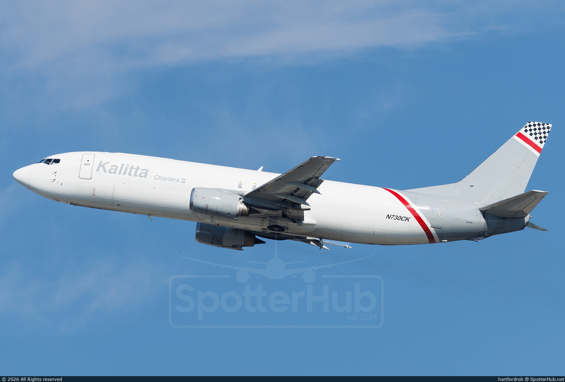 Photo of N730CK - Boeing 737-4C9(SF) operated by Kalitta Charters II