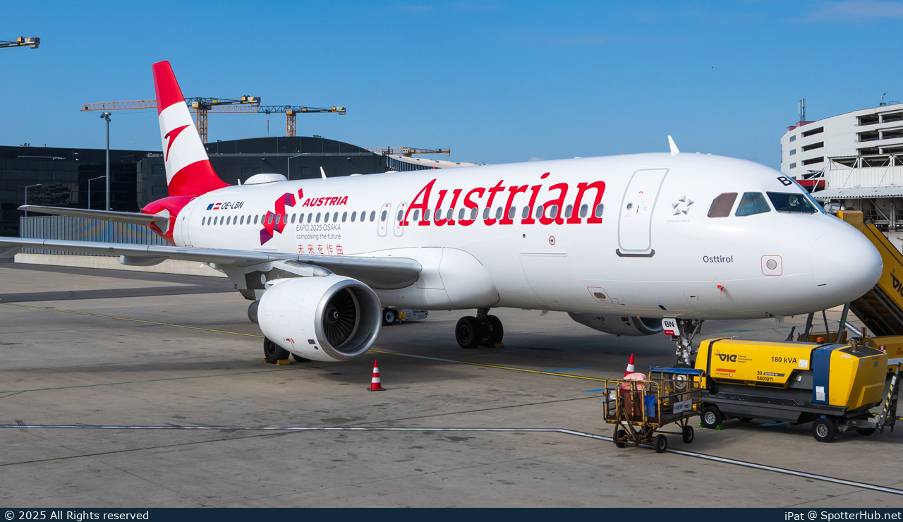 Photo of OE-LBN - Airbus A320-214 operated by Austrian Airlines
