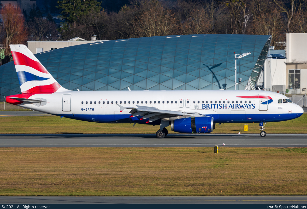 Photo of G-GATH - Airbus A320-232 operated by British Airways