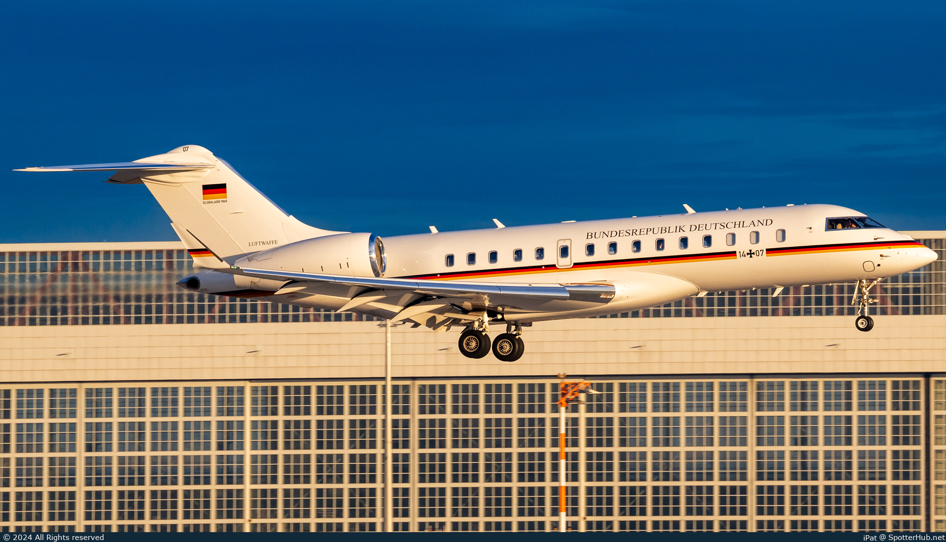 Photo of 14+07 - Bombardier Global 6000 operated by German Air Force