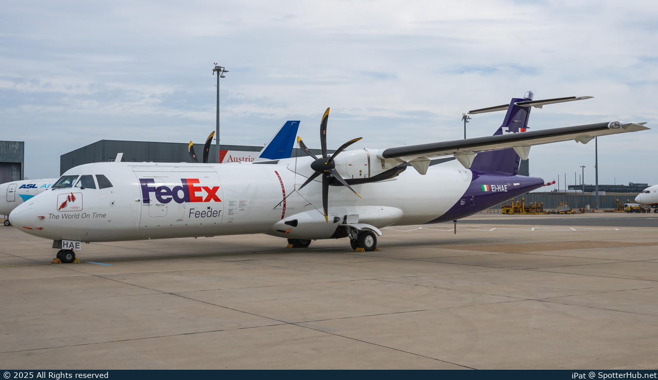 Photo of EI-HAE - ATR 72-600(F) operated by FedEx Feeder (opb ASL Airlines Ireland)