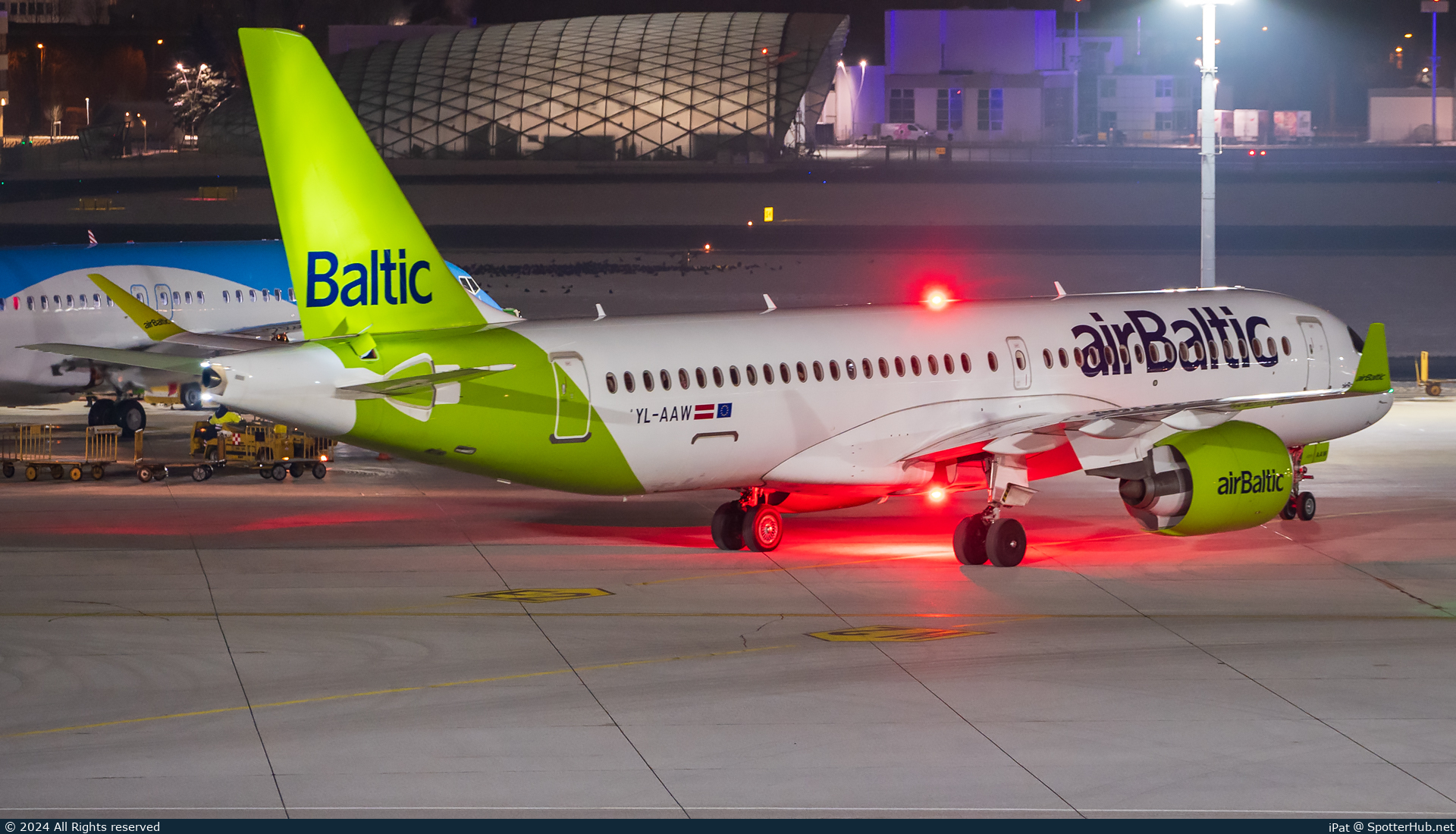 Photo of YL-AAW - Airbus A220-300 operated by airBaltic