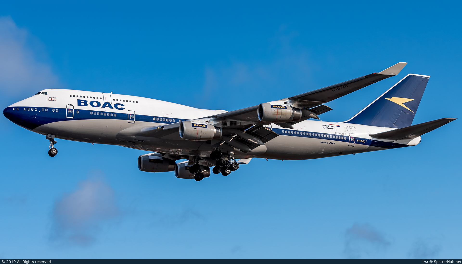 Photo of G-BYGC - Boeing 747-436 operated by British Airways