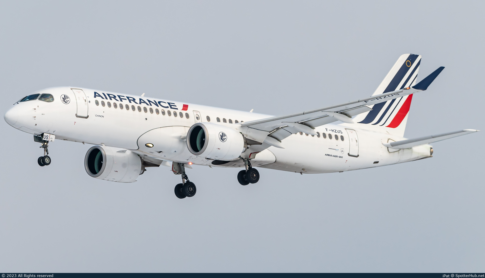 Photo of F-HZUS - Airbus A220-300 operated by Air France