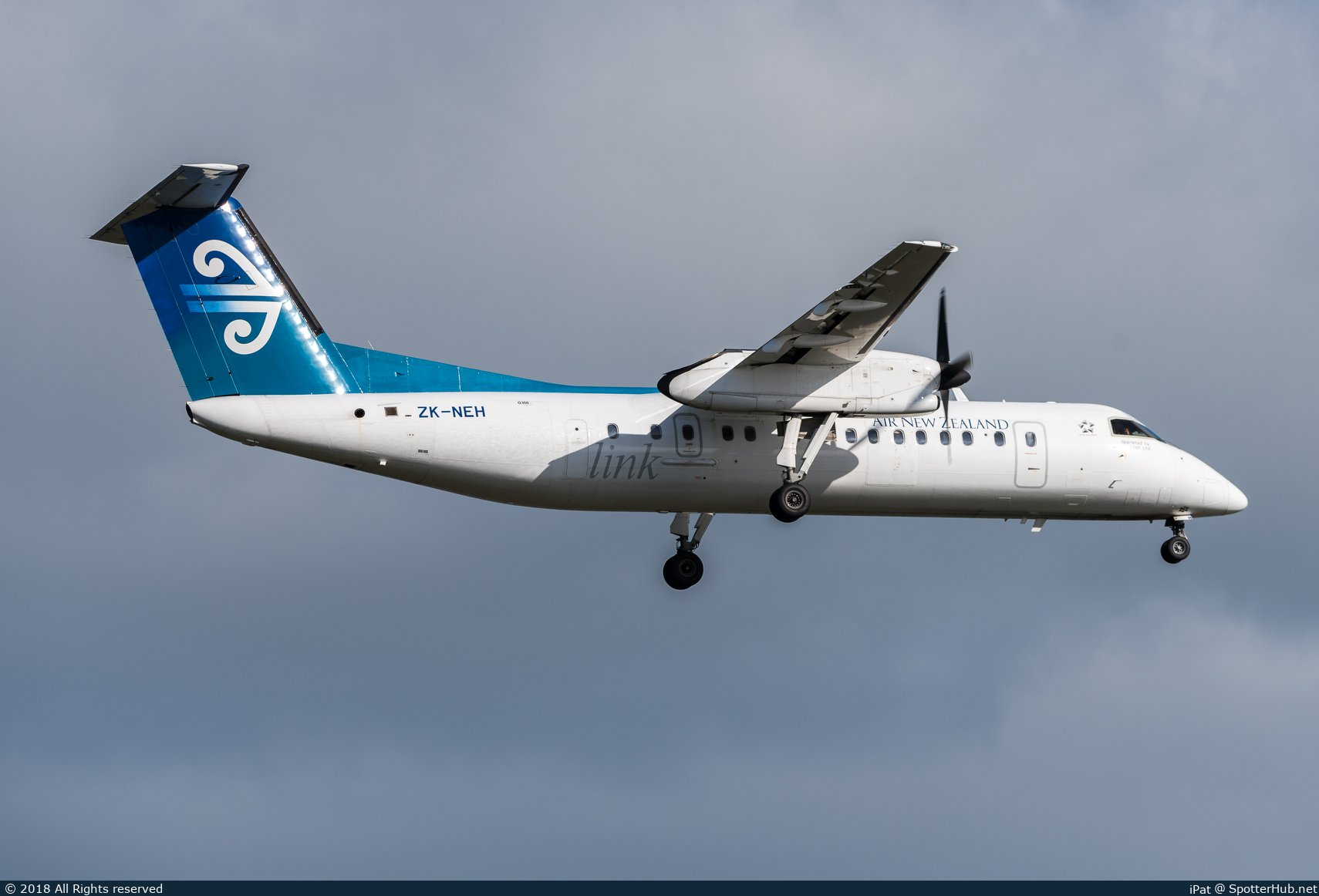 Photo of ZK-NEH - Bombardier DHC-8-311 Dash 8 Q300 operated by Air New Zealand Link (opb Air Nelson)