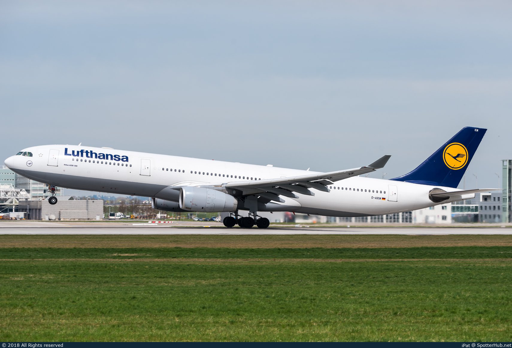 Photo of D-AIKM - Airbus A330-343 operated by Lufthansa