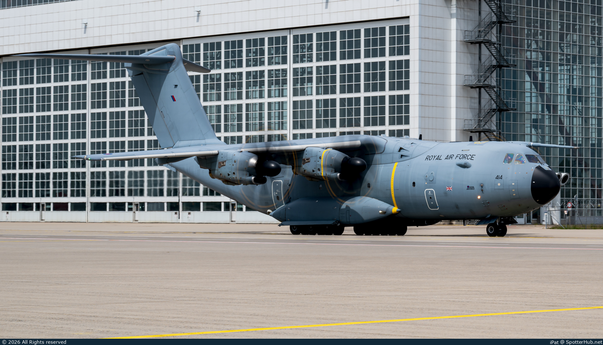 Photo of ZM414 - Airbus A400M Atlas C.1 operated by Royal Air Force