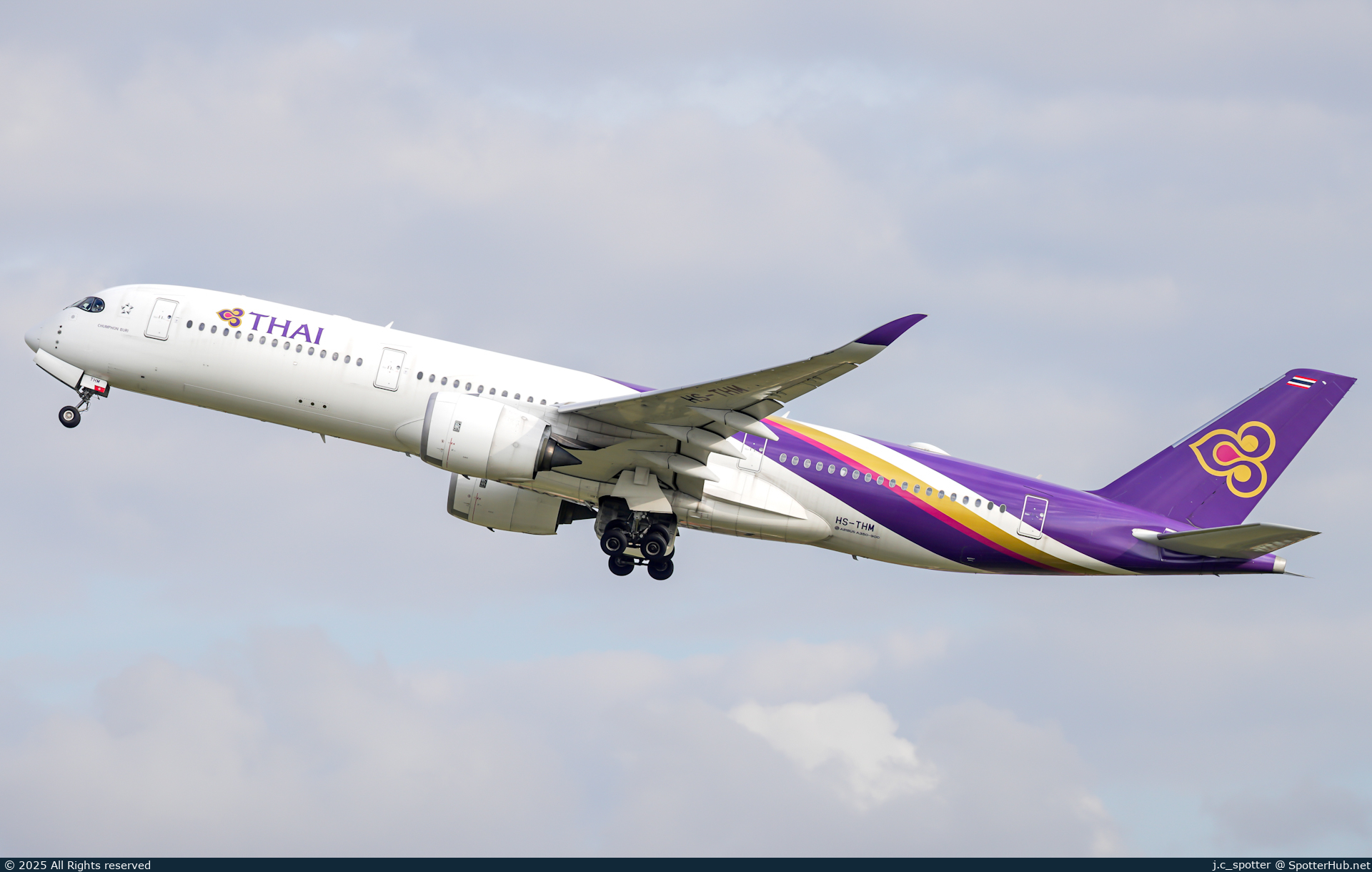 Photo of HS-THM - Airbus A350-941 operated by Thai Airways International