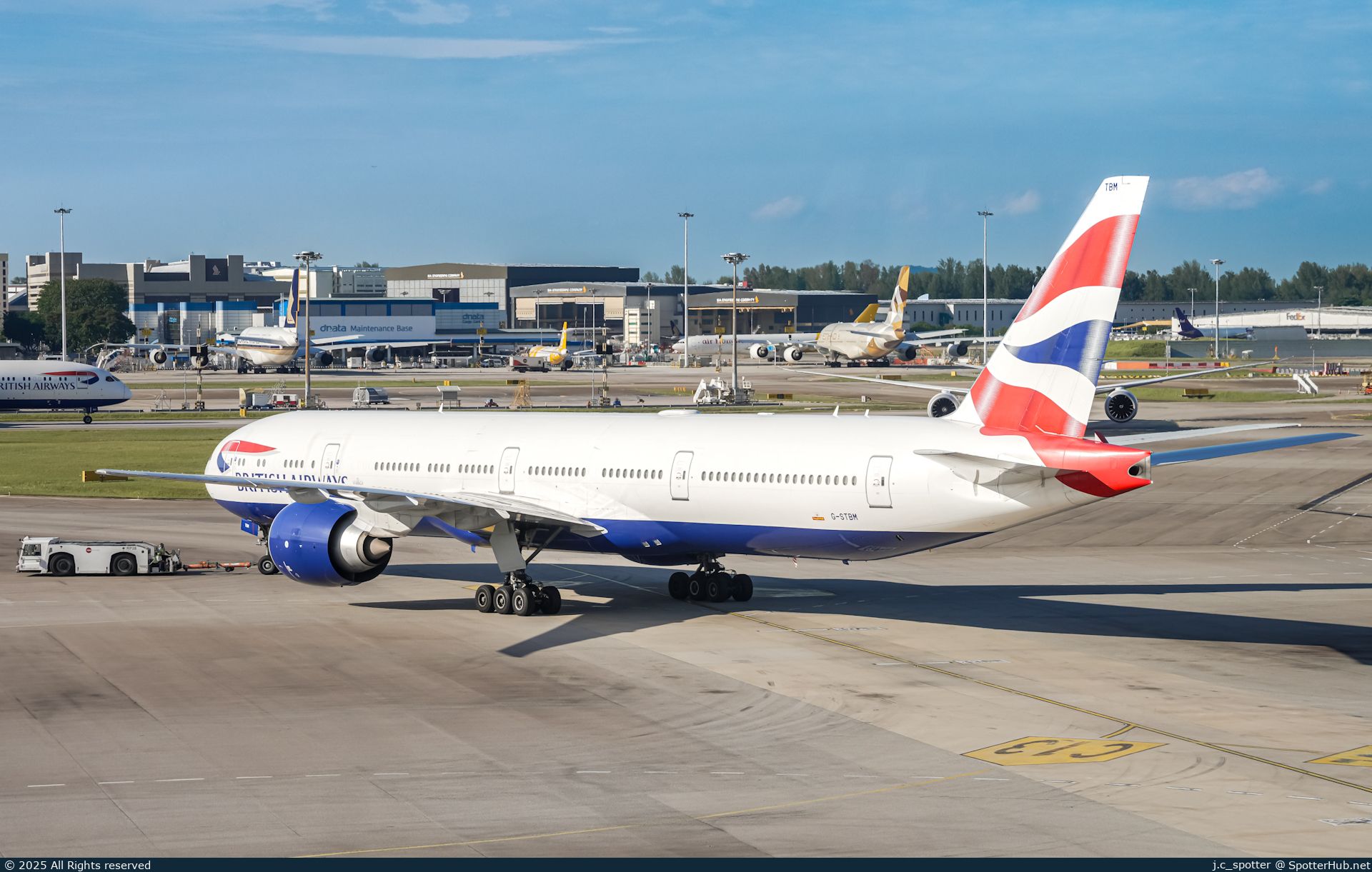 Photo of G-STBM - Boeing 777-336(ER) operated by British Airways