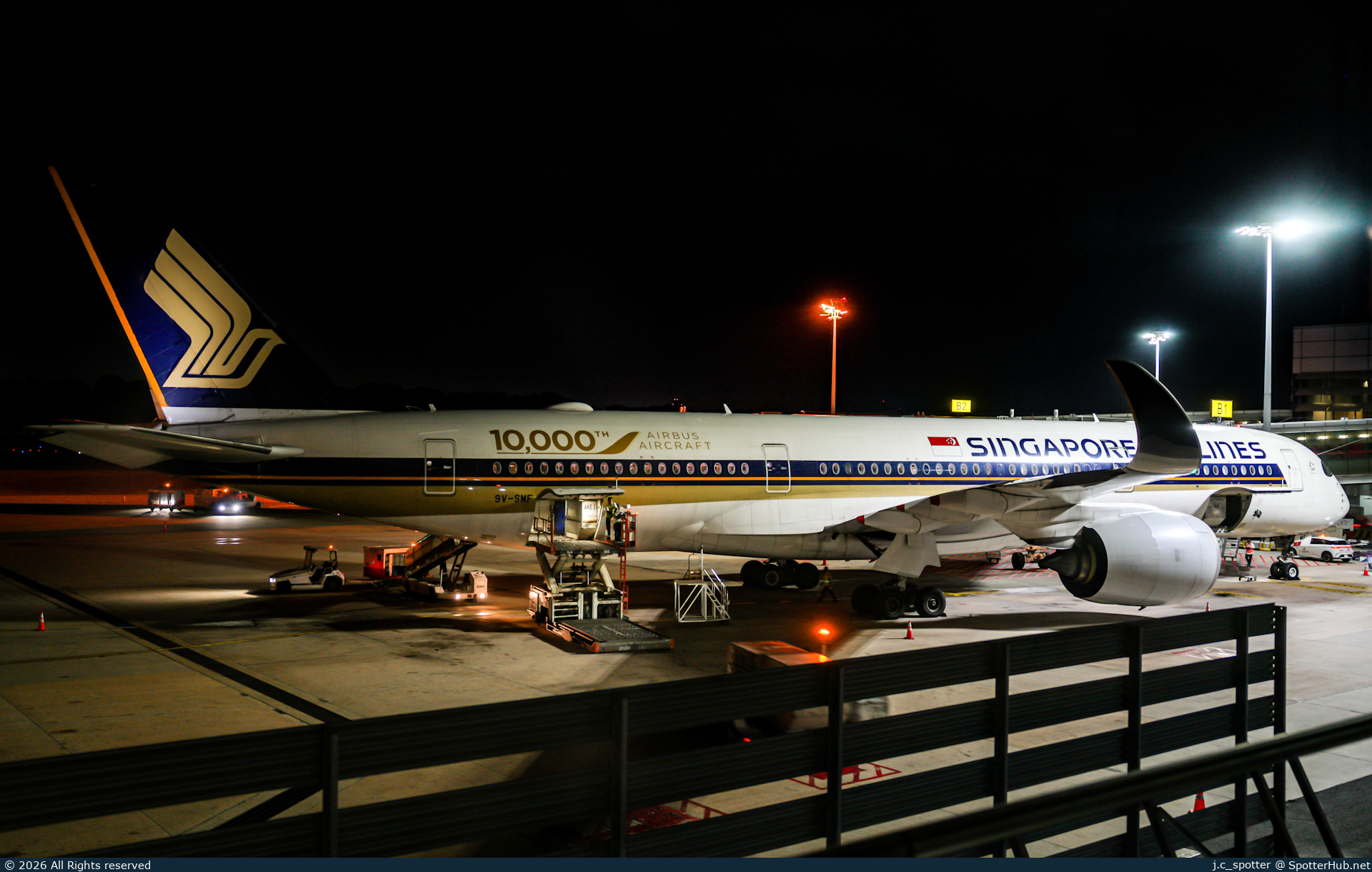 Photo of 9V-SMF - Airbus A350-941 operated by Singapore Airlines