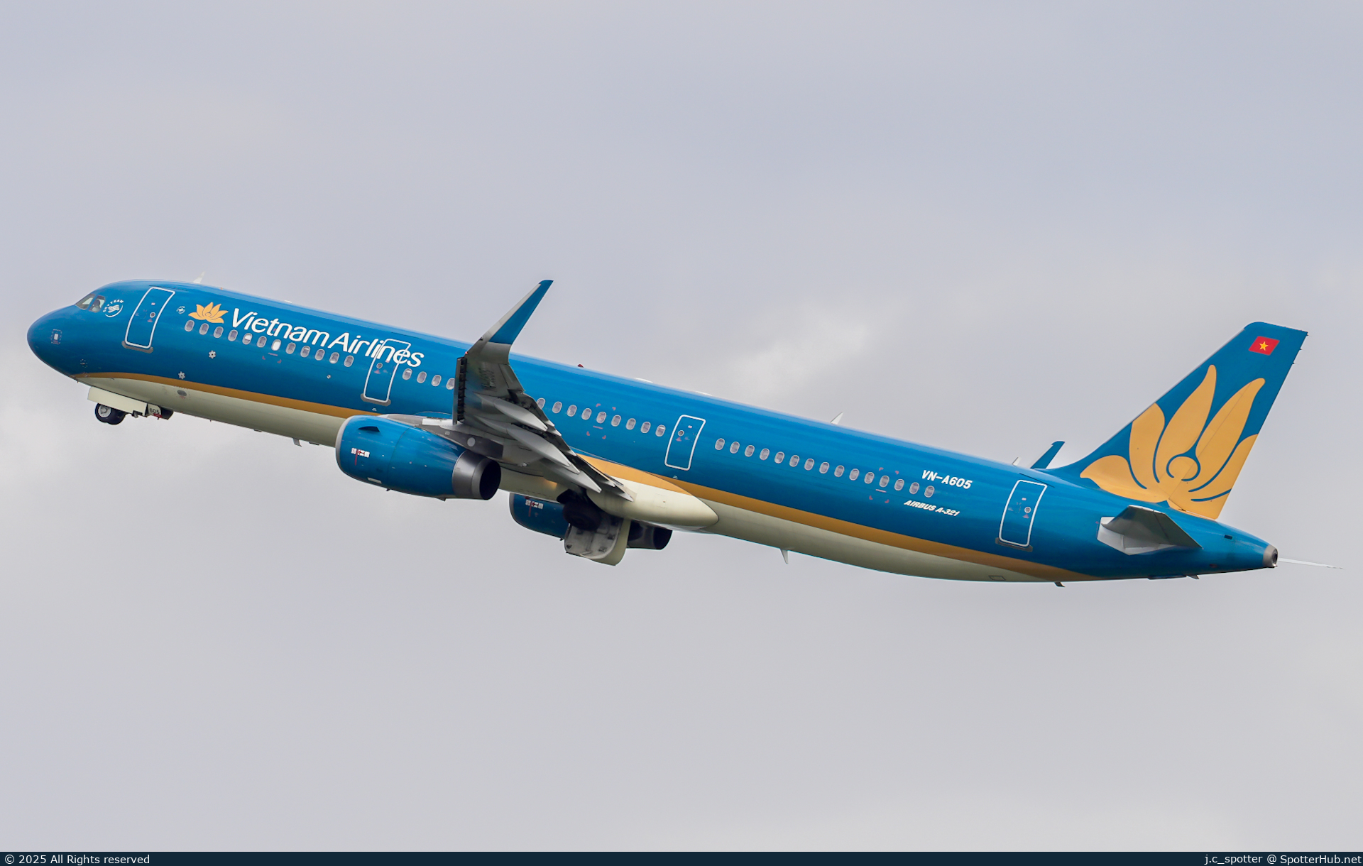 Photo of VN-A605 - Airbus A321-231 operated by Vietnam Airlines