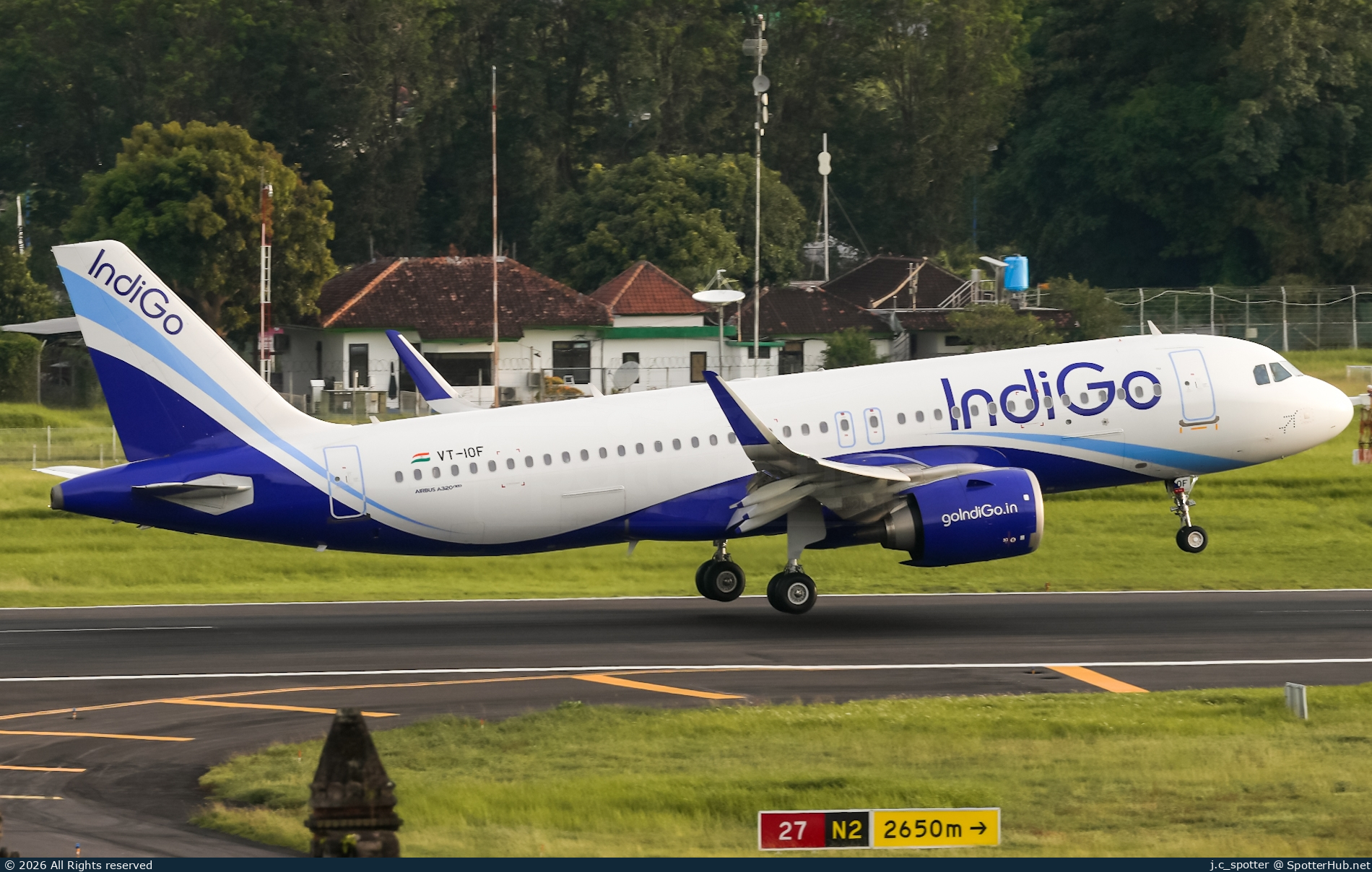 Photo of VT-IOF - Airbus A320-251N operated by IndiGo