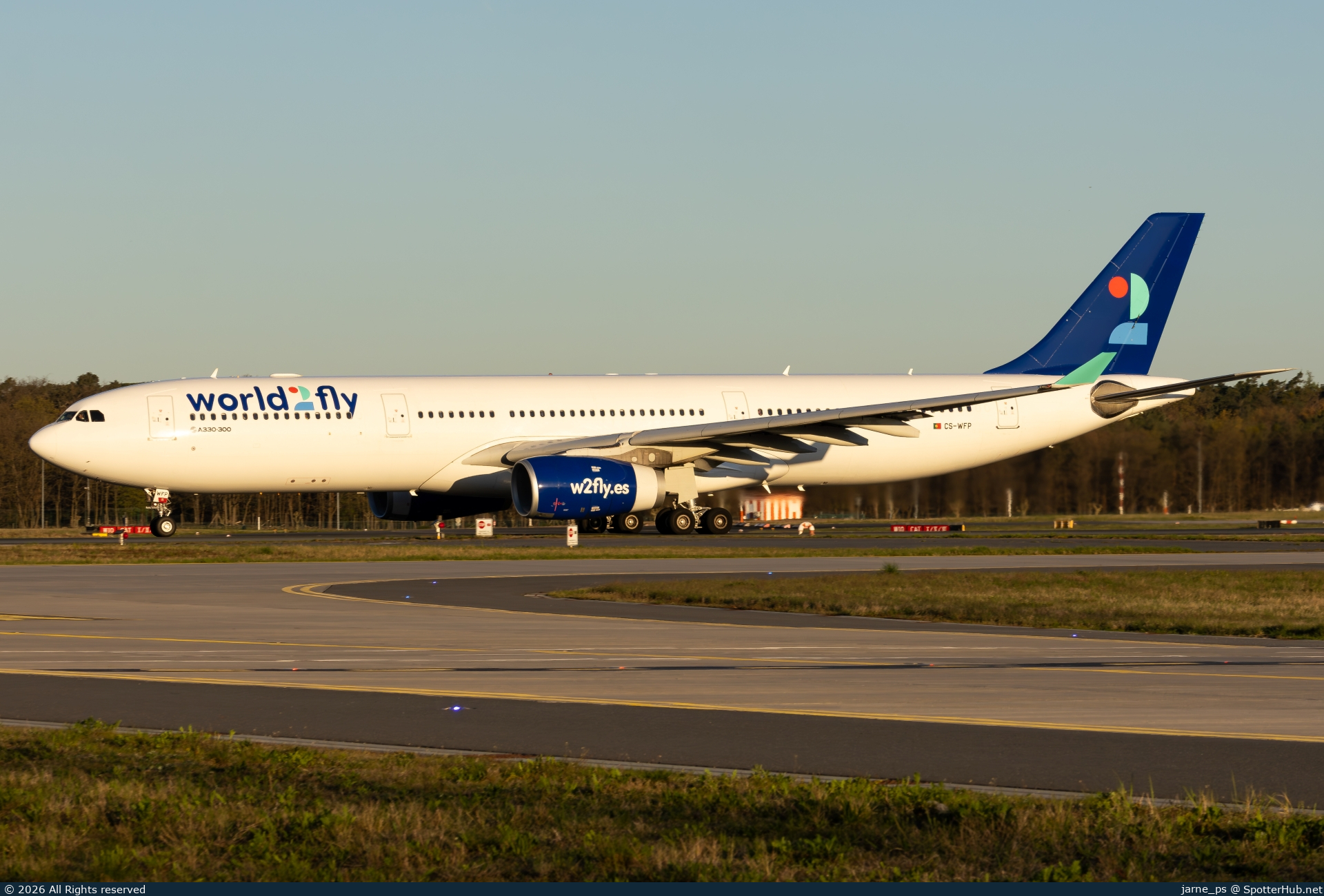 Photo of CS-WFP - Airbus A330-343 operated by World2Fly Portugal